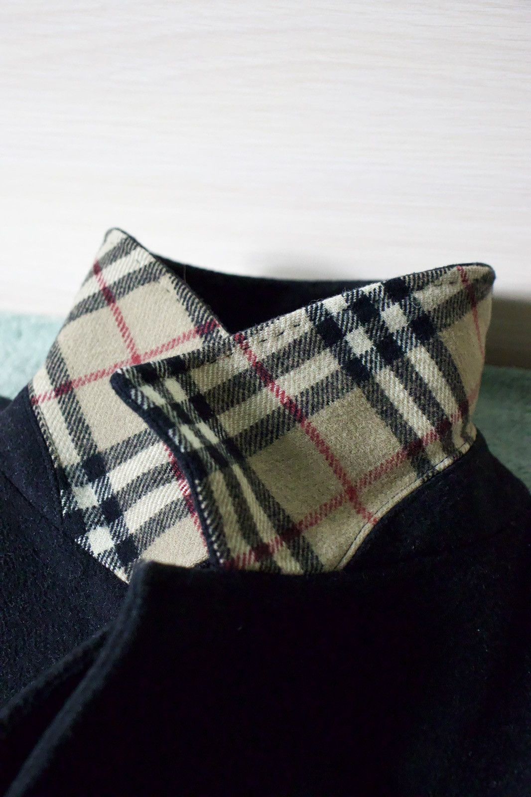 Burberry Burberry London 1998 Vintage Overcoat Wool & Cashmere Blend Size US XL / EU 56 / 4 - 8 Thumbnail