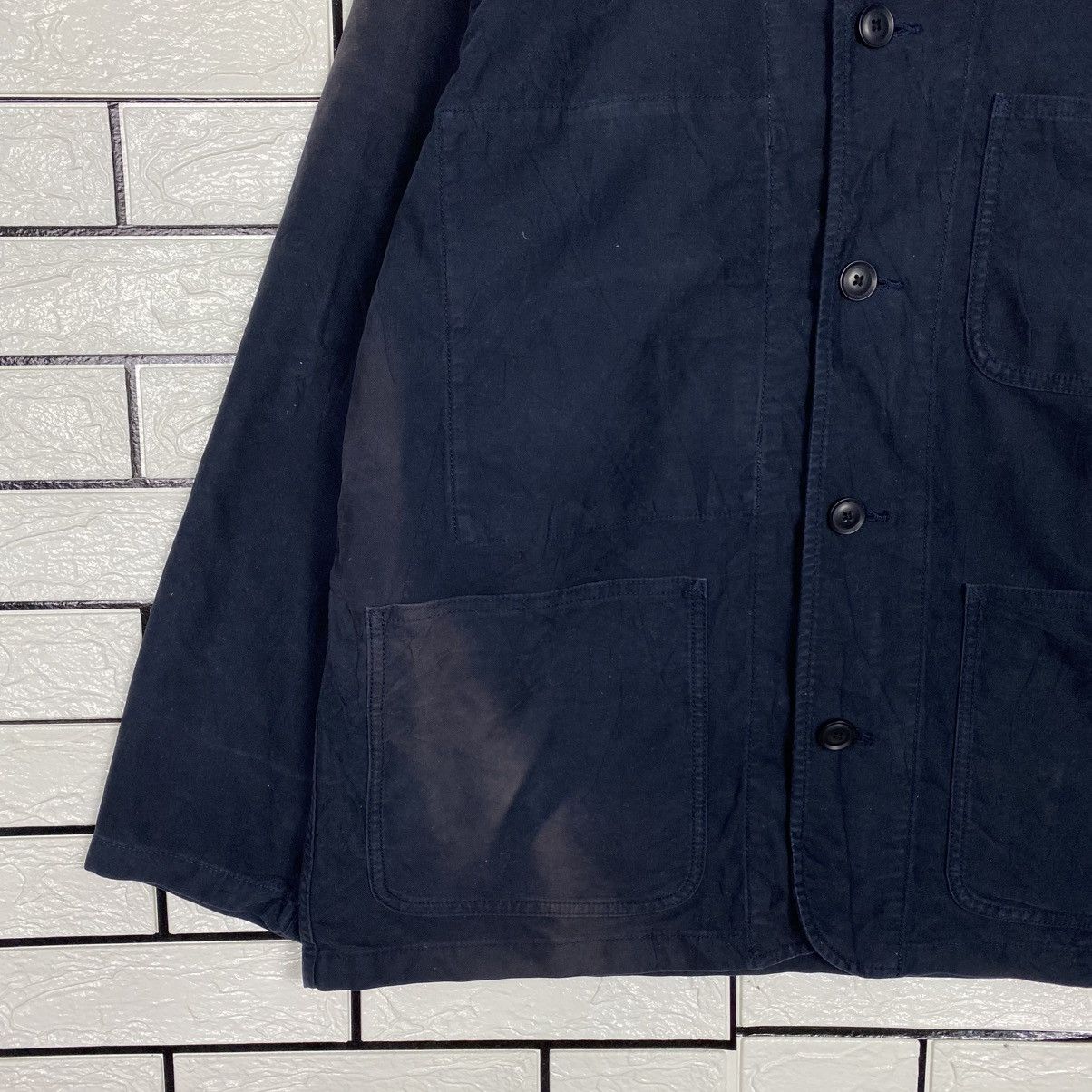 Japanese Brand 📌Vintage Chore Work Jacket Uniqlo Multi Pocket Issey Miyake Size US L / EU 52-54 / 3 - 5 Thumbnail