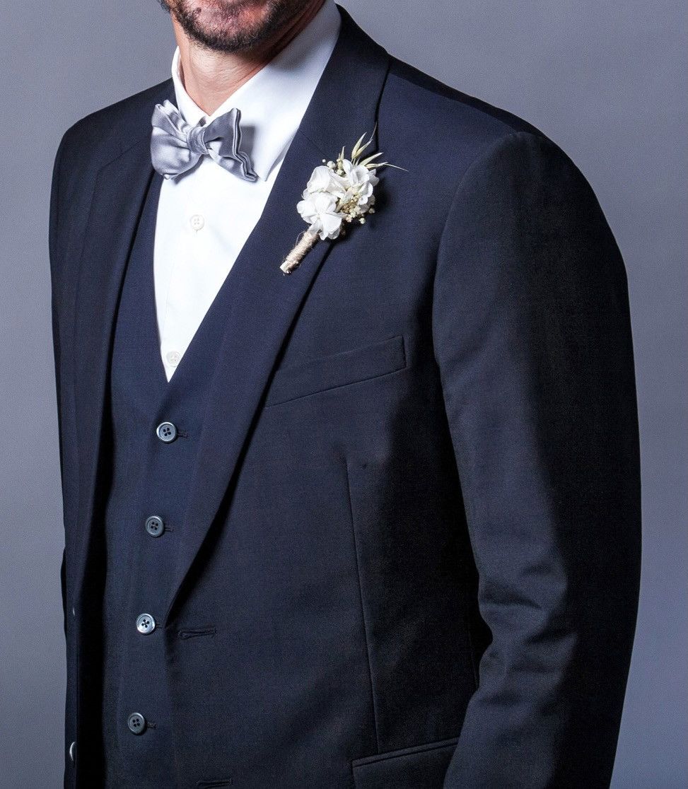 Prada Prada 3 piece suit Midnight Blue Navy 52 52R Size 52R - 1 Thumbnail