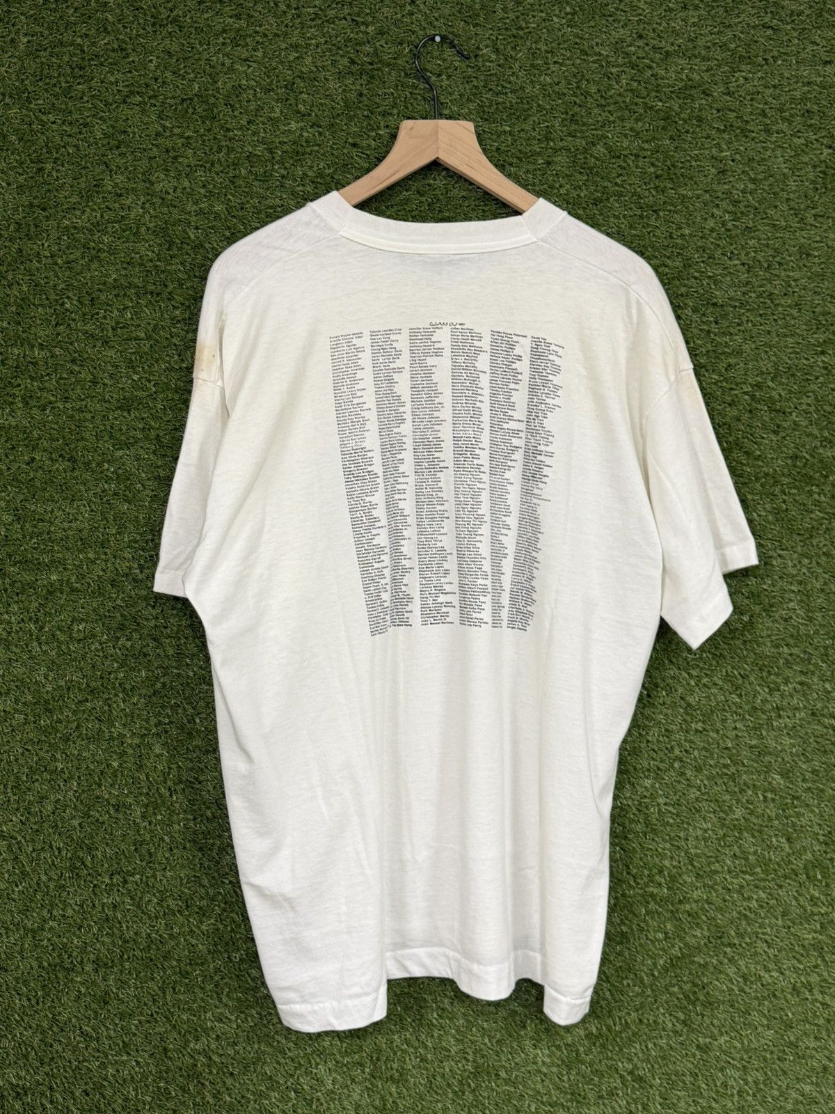 Vintage Vintage Drama Masks 1997 90s White Prom Tee XL Size US XL / EU 56 / 4 - 4 Thumbnail