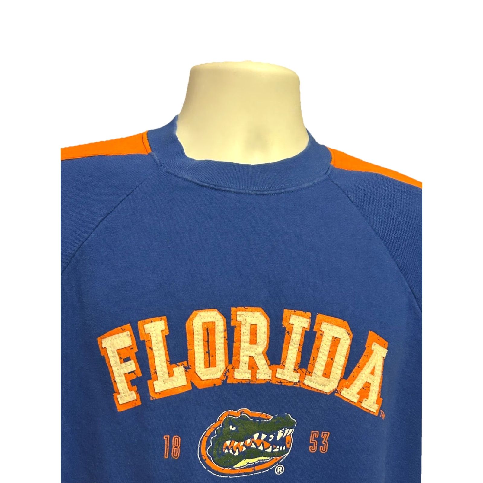 Vintage VINTAGE Florida Gators Pullover Sweatshirt Men XL Blue Orange Stitched Graphics Size US XL / EU 56 / 4 - 3 Thumbnail