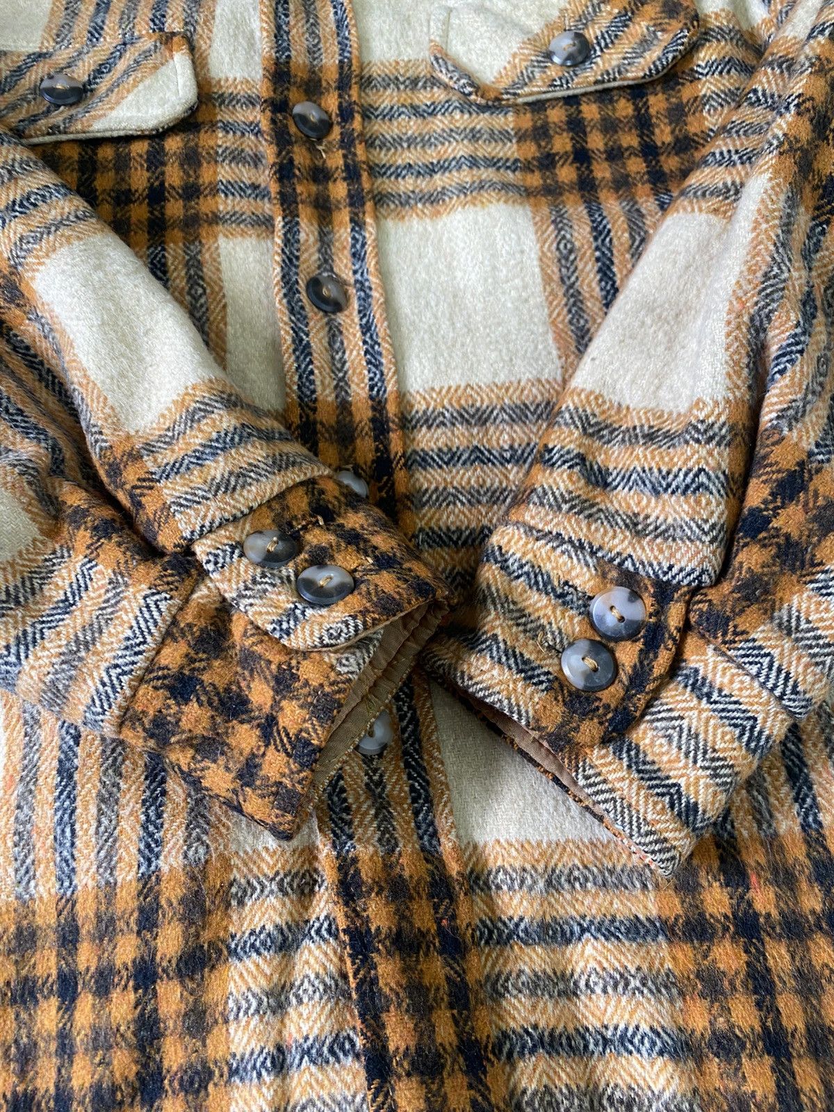 Towncraft Vintage 90s Towncraft Button Up Wool Jacket Size US L / EU 52-54 / 3 - 7 Thumbnail
