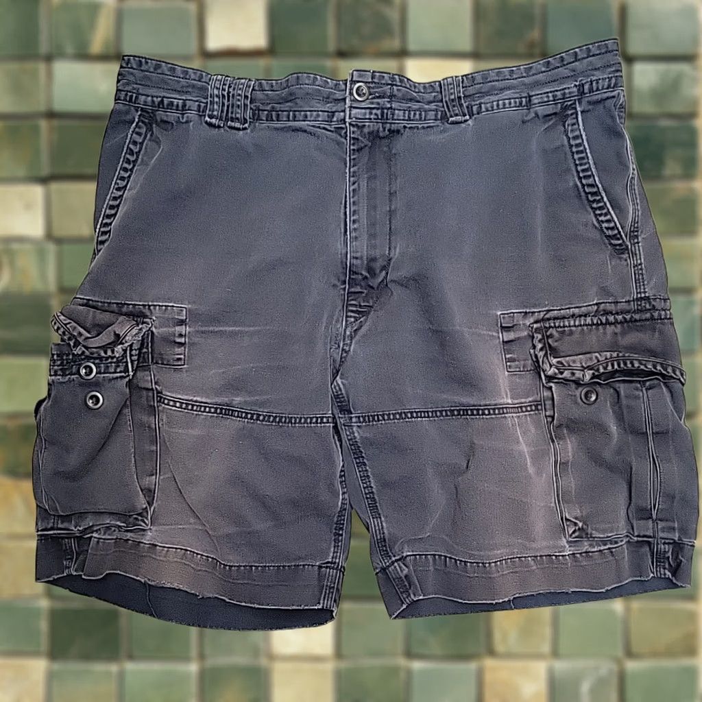 Polo Ralph Lauren Polo Ralph Lauren Cargo Shorts Mens 40 Blue Classic Casual Outdoor Chino Size US L / EU 52-54 / 3 - 1 Thumbnail