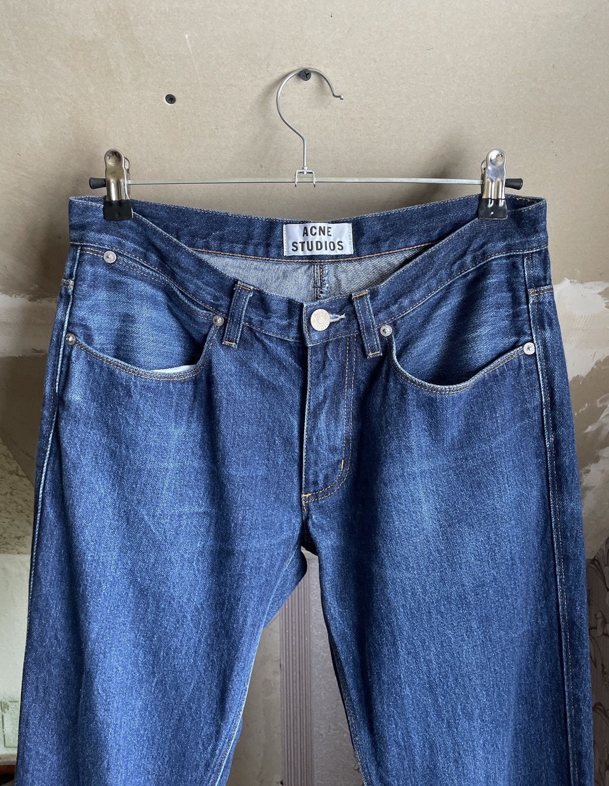 Acne Studios Acne Studios Max Raw Men’s Denim Pants Trousers 32x32 Size US 32 / EU 48 - 2 Thumbnail