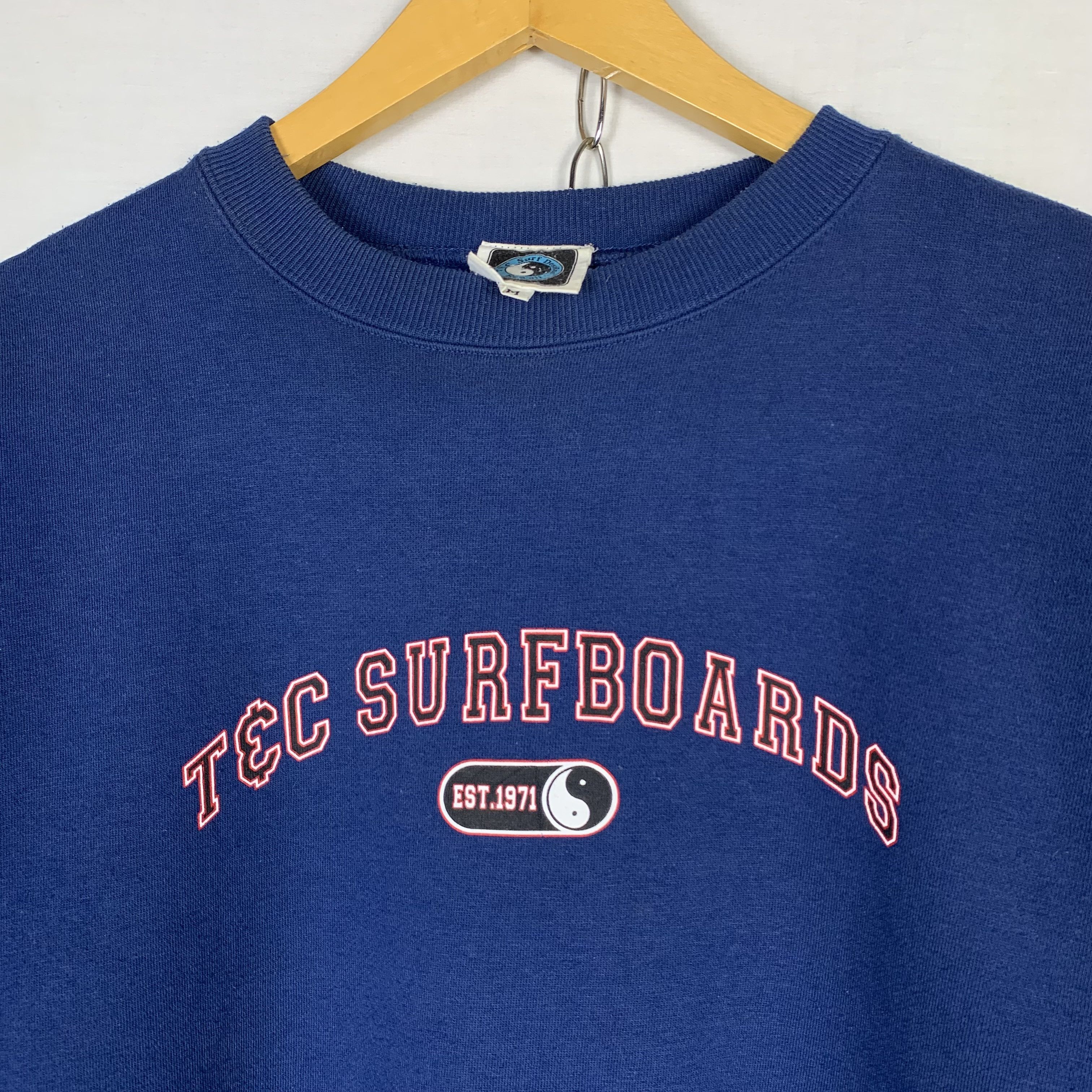 Vintage Vintage T&C Surfboards Sweatshirt Crewneck Size US M / EU 48-50 / 2 - 2 Thumbnail