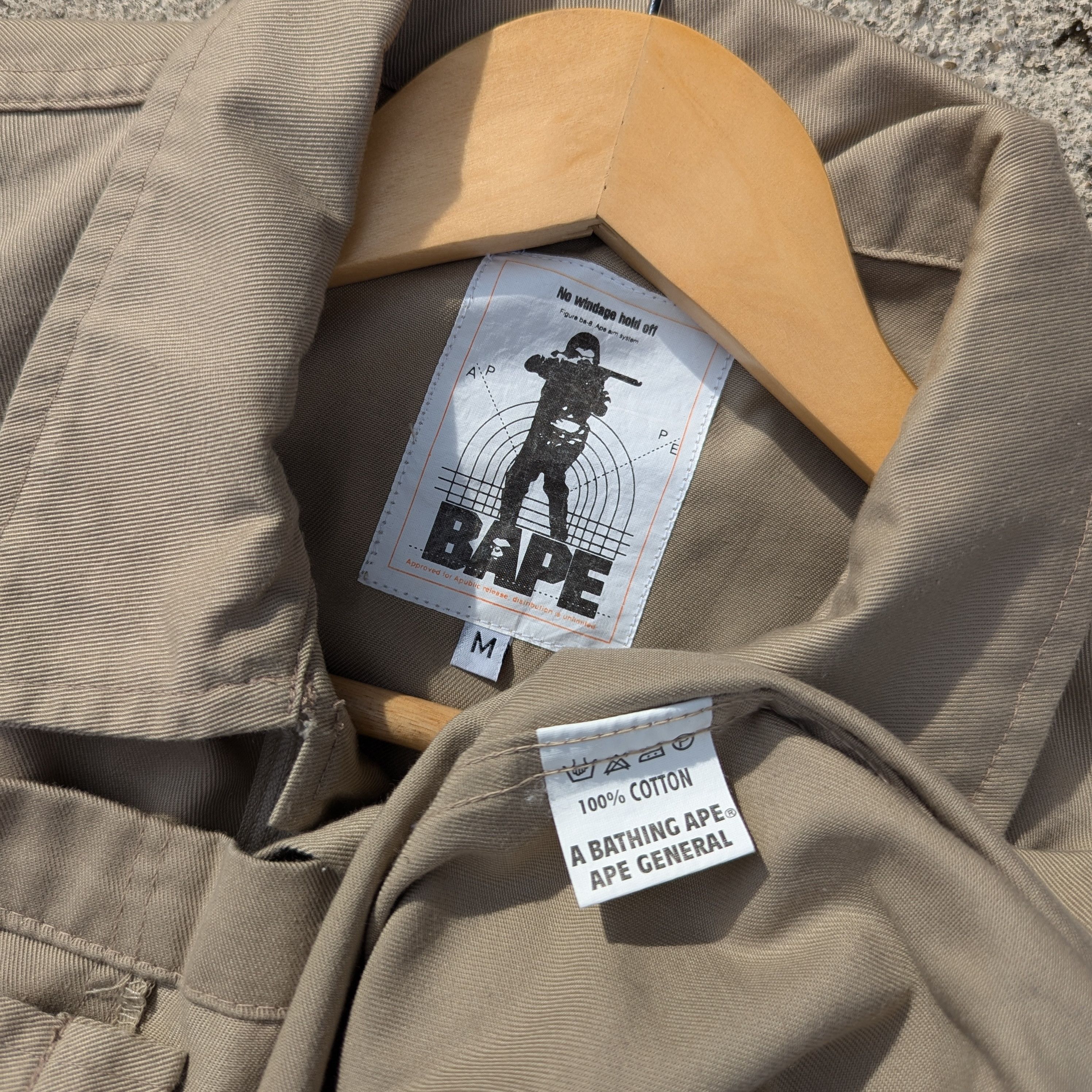 Bape Bape General Workwear Jacket wtih Tactical Pocket Size US M / EU 48-50 / 2 - 7 Thumbnail