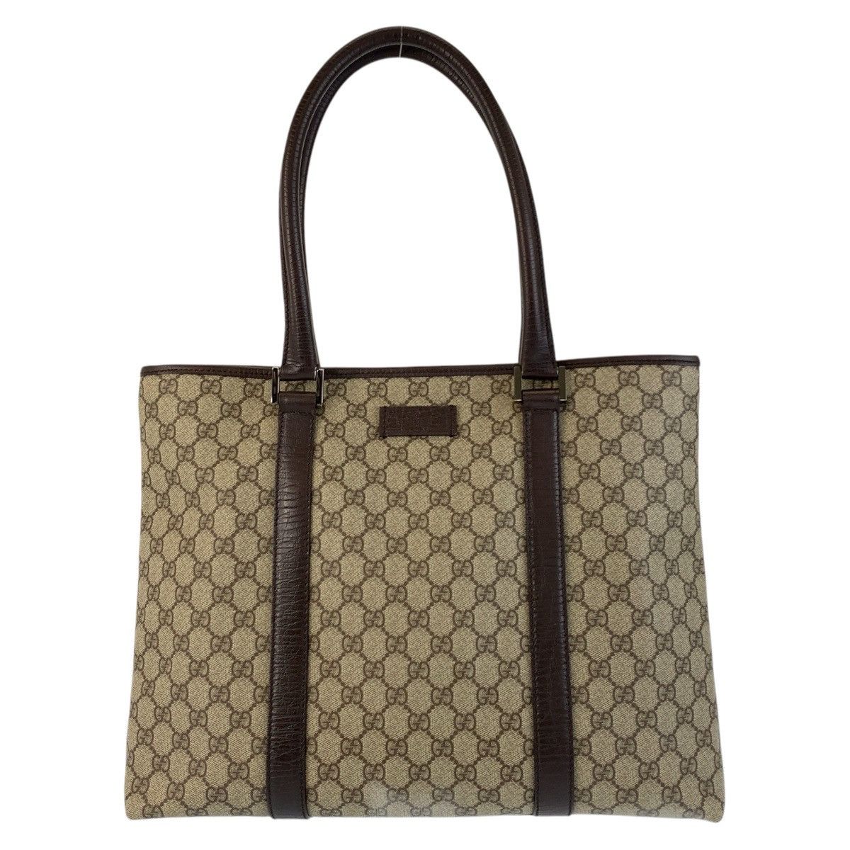 Gucci Gucci GG Supreme Canvas 2Way Tote Bag Canvas Shoulder Bag 114288 in Beige, Women's