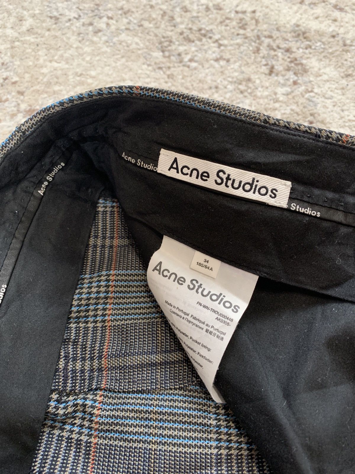 Acne Studios Acne Studios Striped Pants Size 24" / US 00 / IT 34 - 3 Thumbnail