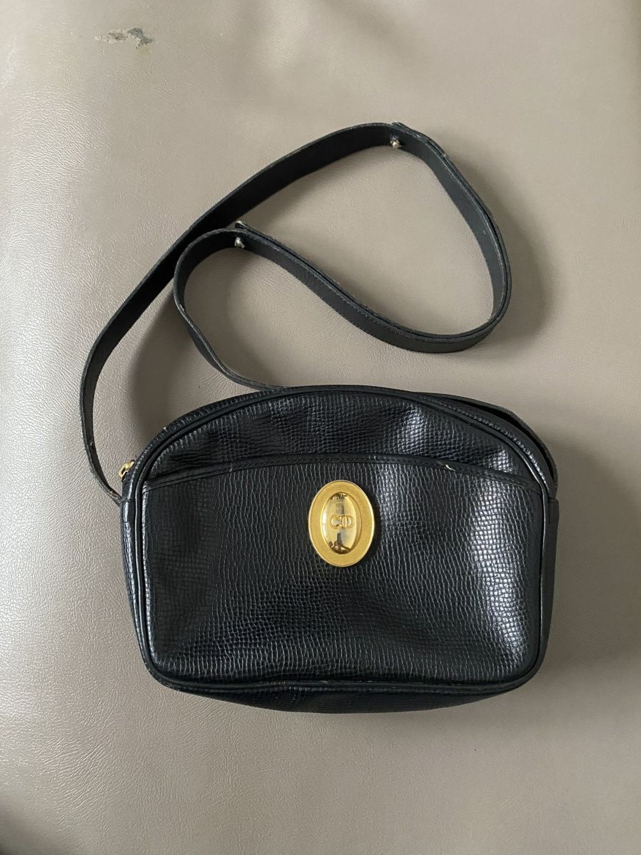 Christian Dior Monsieur Christian dior shoulder bag leather black Size ONE SIZE - 3 Thumbnail
