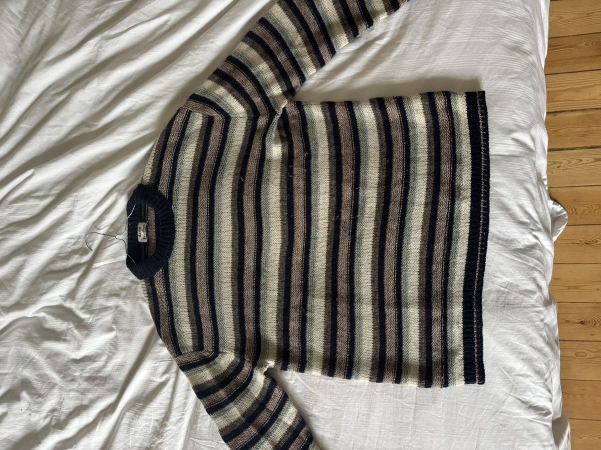 Acne Studios Acne studios striped heavy knit sweater Size US L / EU 52-54 / 3 - 5 Thumbnail