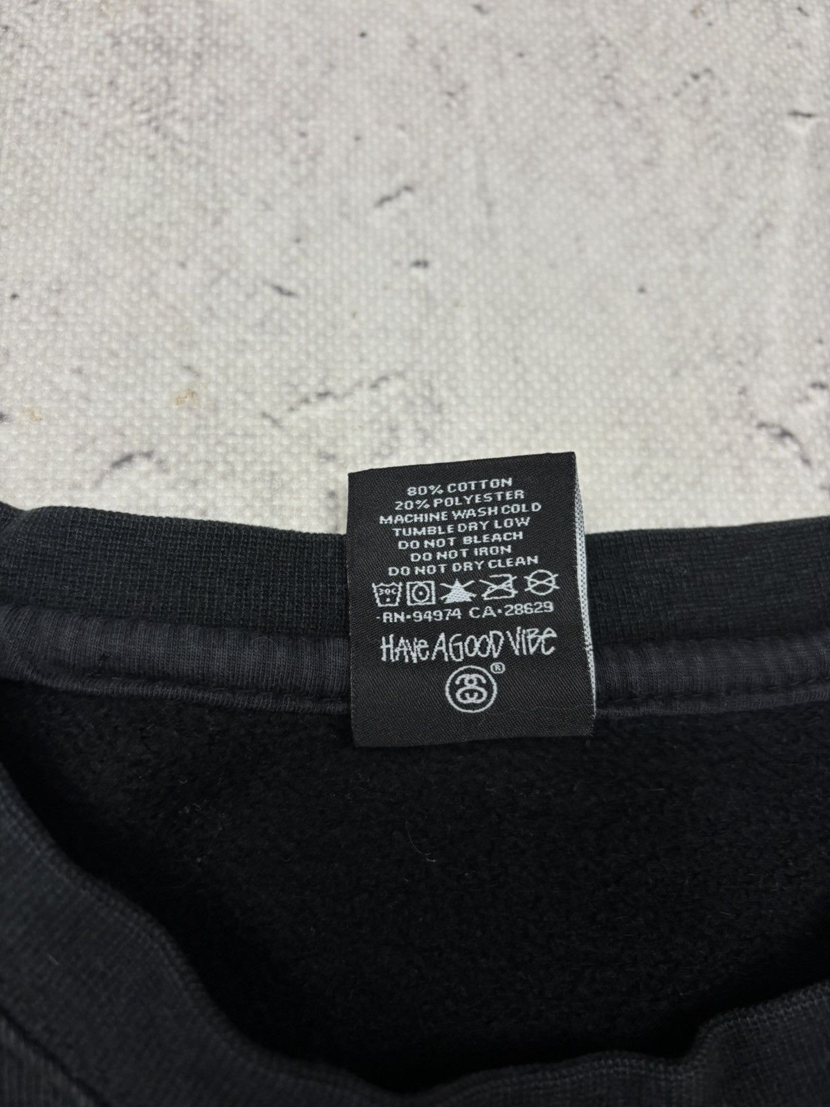 Stussy vintage stussy crew crazy boxy crewneck y2k swag Size US S / EU 44-46 / 1 - 7 Thumbnail