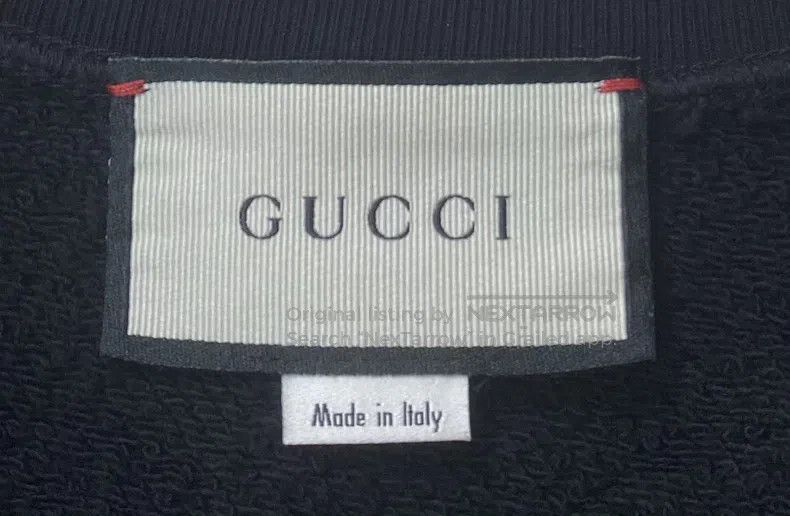 Gucci Gucci Black cat printed letter logo sweatshirt Size US M / EU 48-50 / 2 - 3 Thumbnail