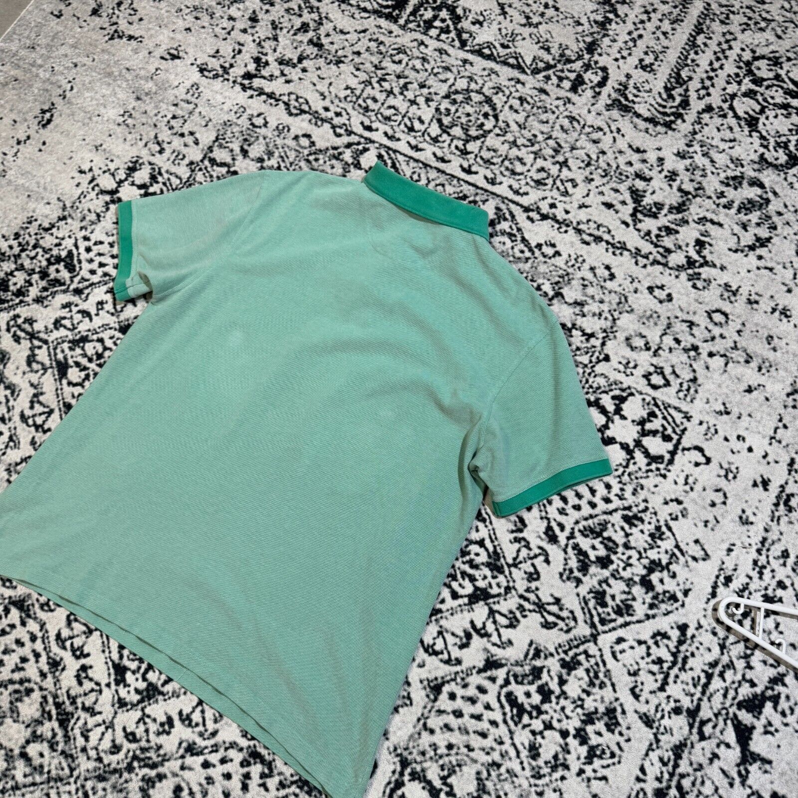 Barbour Vintage Barbour Unisex Green Cotton Polo Shirt Size XXL Size US XXL / EU 58 / 5 - 12 Thumbnail