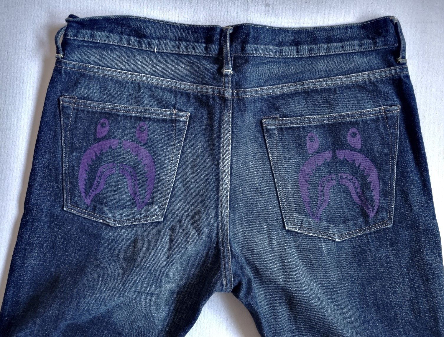 Bape A Bathing Ape 2008 Type-05 Selvedge Denim Jeans Size US 36 / EU 52 - 4 Thumbnail