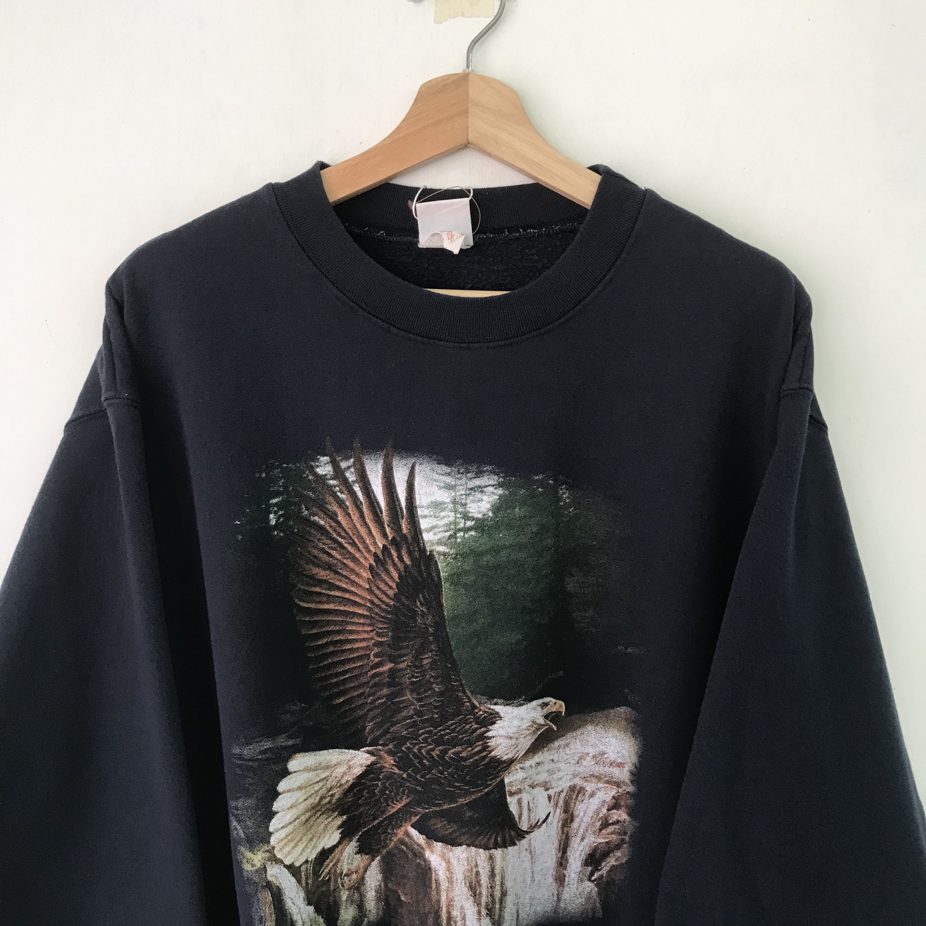 Vintage Vintage Alaska Eagles Blue Sweatshirt Large Alaska - 498 Size US L / EU 52-54 / 3 - 6 Thumbnail
