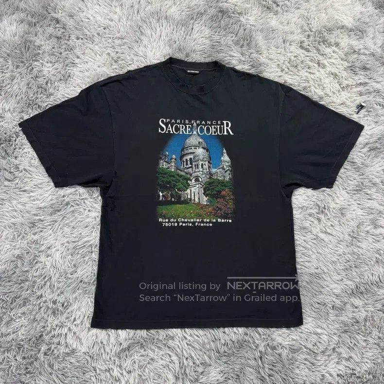 Balenciaga Balenciaga Castle Short Sleeve Size US S / EU 44-46 / 1 - 1 Thumbnail