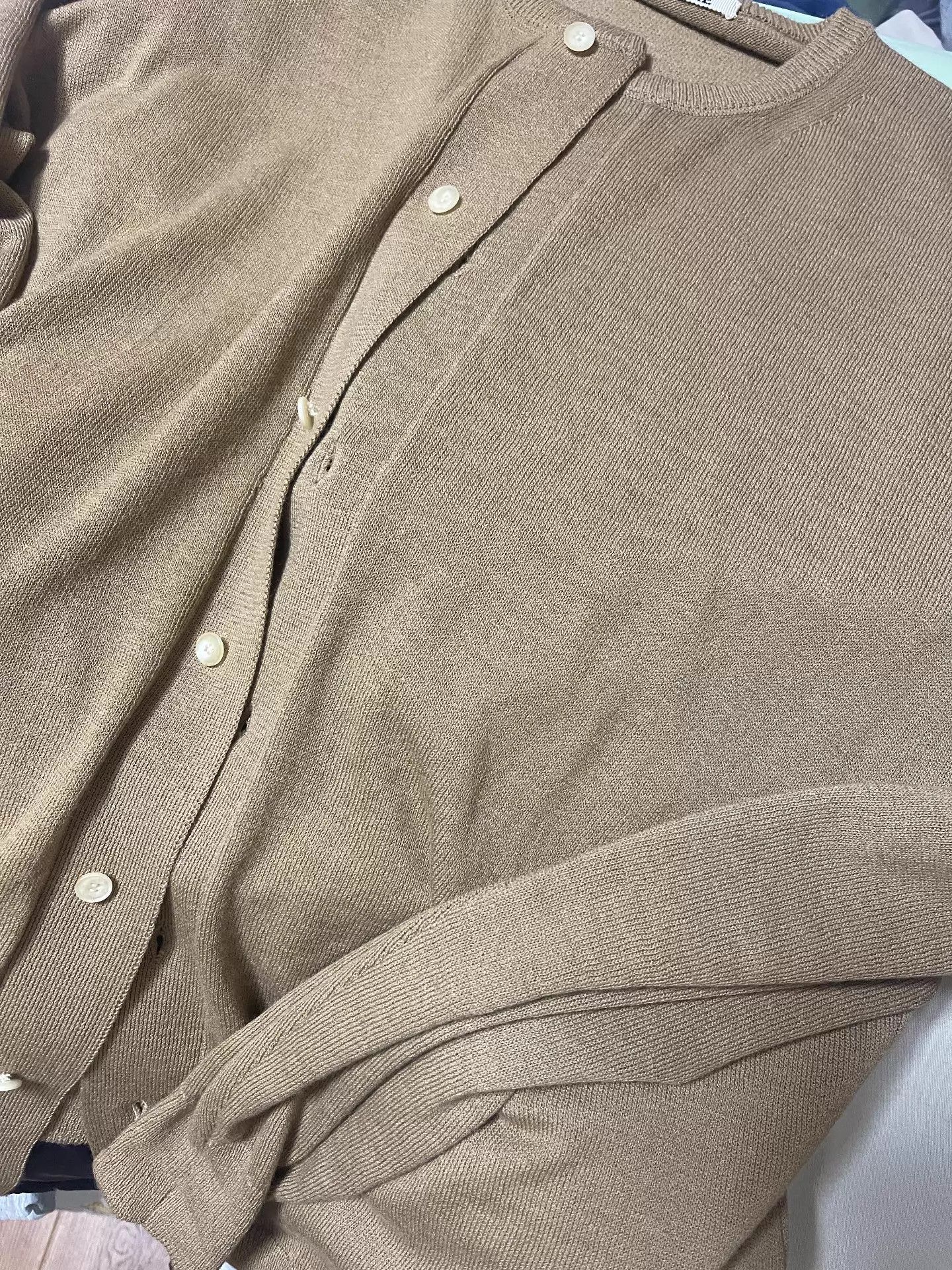 Auralee AURALEE Cashmere Twist Gobi Cashmere Button Cardigan 26SS Size S / US 4 / IT 40 - 3 Thumbnail