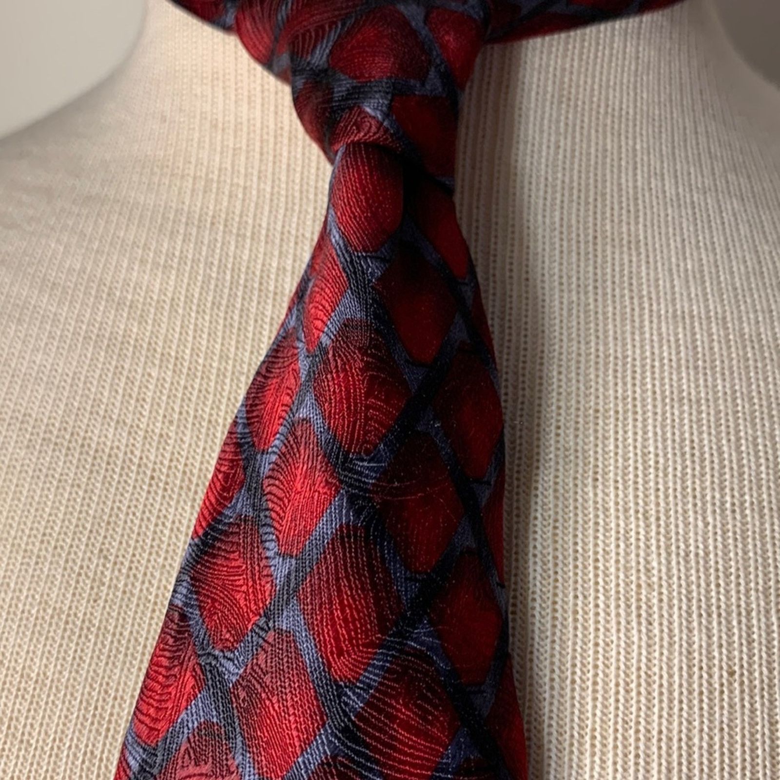 Grateful Dead Grateful Dead abstract modern print silk necktie Size ONE SIZE - 1 Thumbnail
