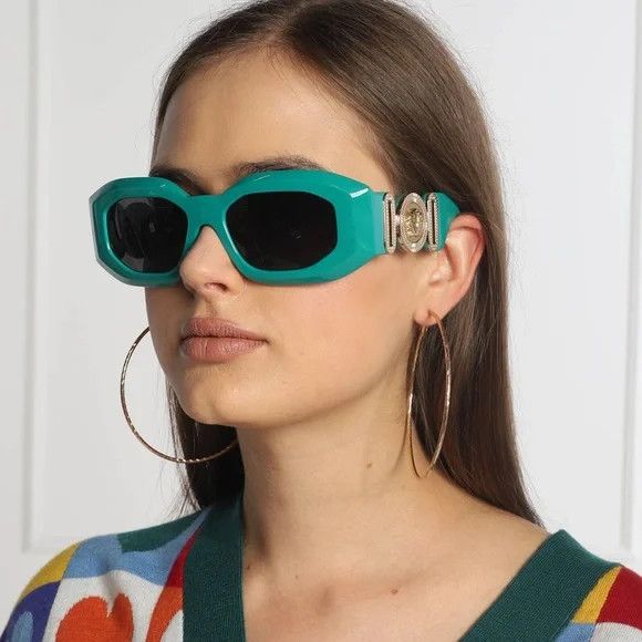 Versace NEW VERSACE VE4425U-536487 Green Size ONE SIZE - 4 Thumbnail
