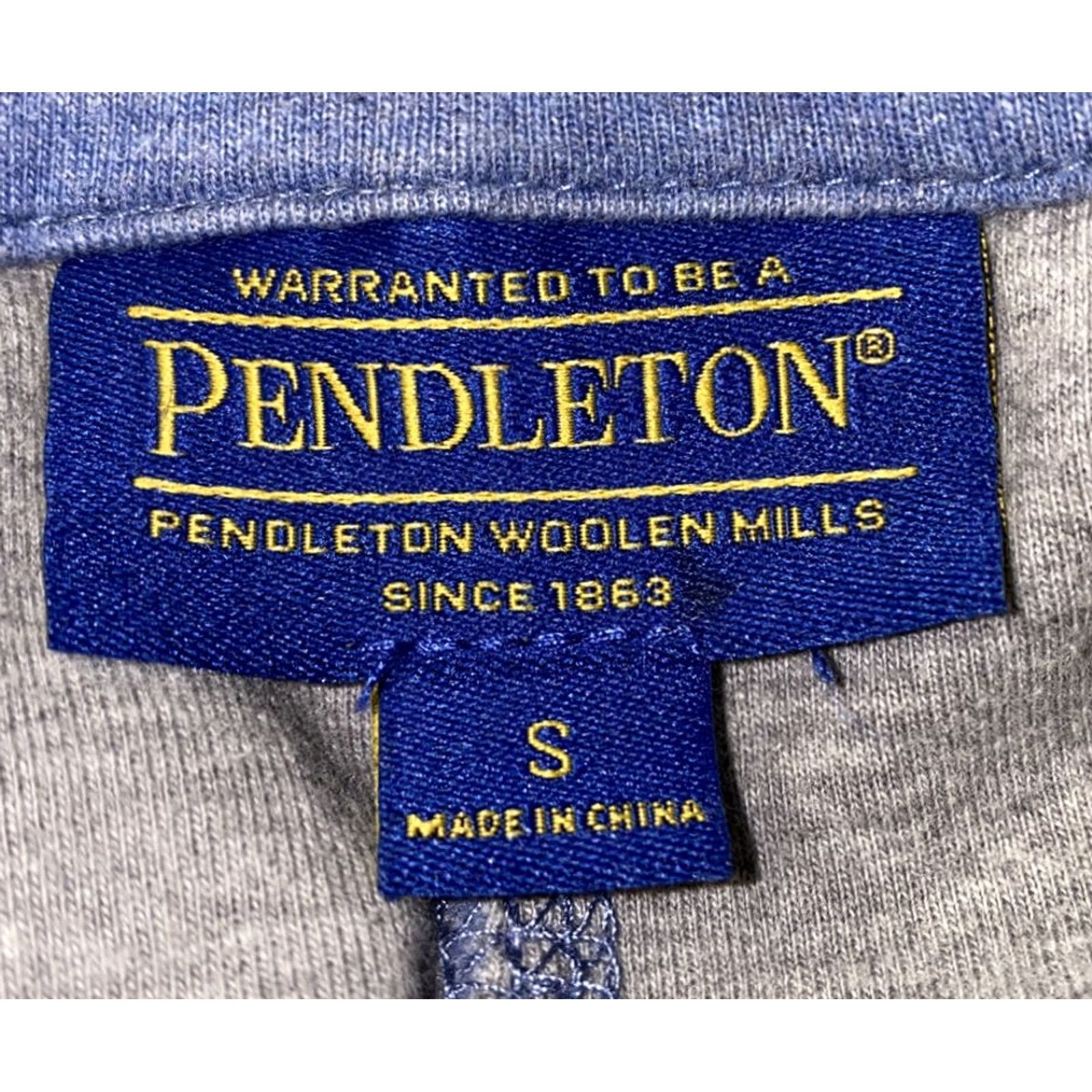 Pendleton Pendleton Jacket Womens S Blue Light Cotton Full Zip Size S / US 4 / IT 40 - 6 Thumbnail