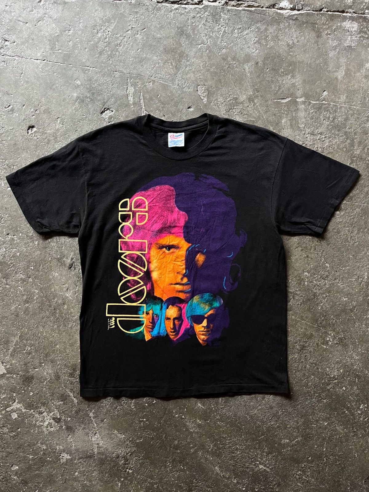 Hanes Vintage the doors “No one here gets out alive” tee Size US L / EU 52-54 / 3 - 1 Thumbnail