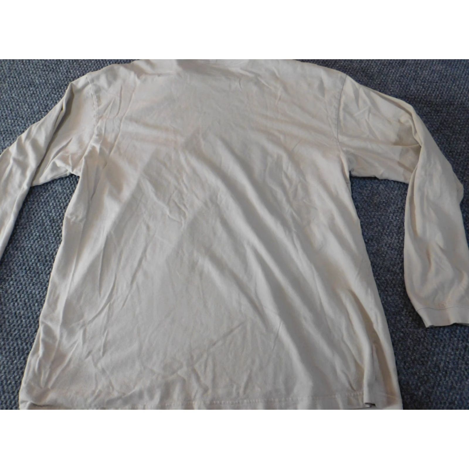 Vintage Columbia Shirt XL Beige Long Sleeve Crew Neck Logo Outdoors Classic Men Size US XL / EU 56 / 4 - 7 Thumbnail