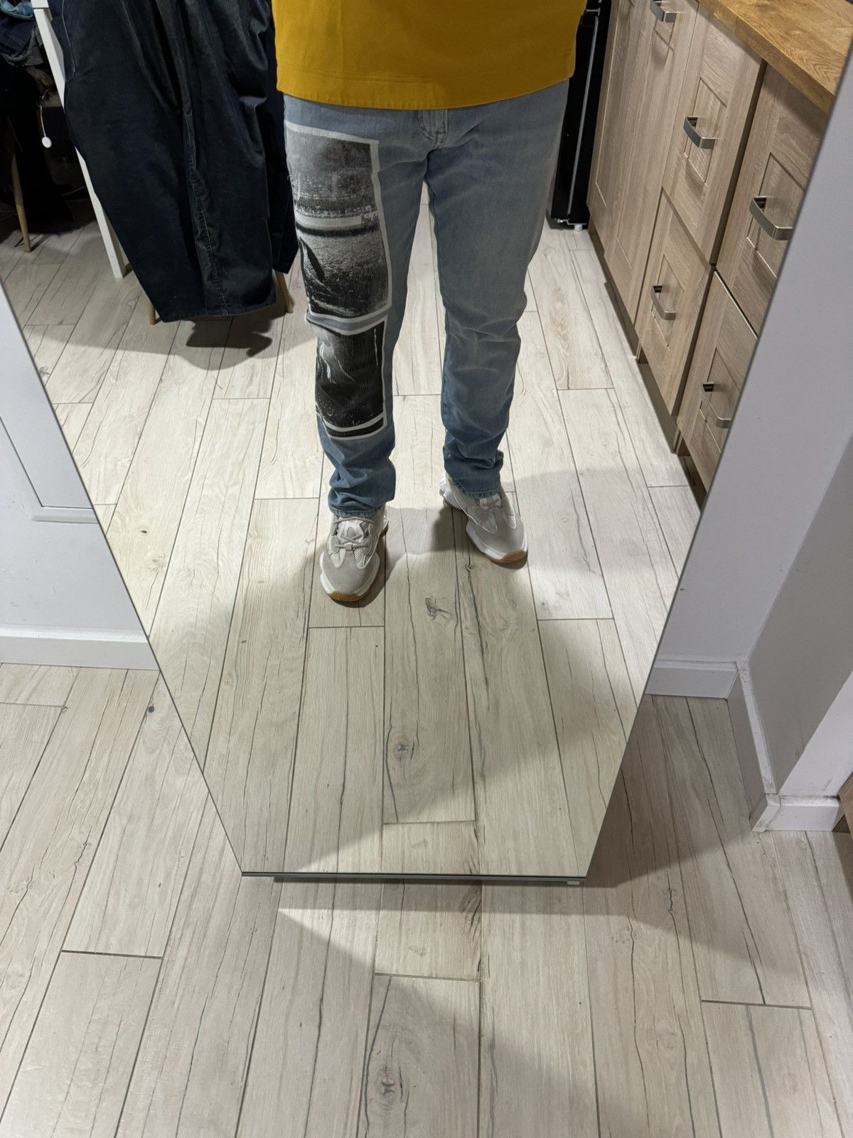 Calvin Klein 205W39NYC Calvin Klein X Andy Warhol Horseprint Denim Pants Size US 34 / EU 50 - 7 Thumbnail