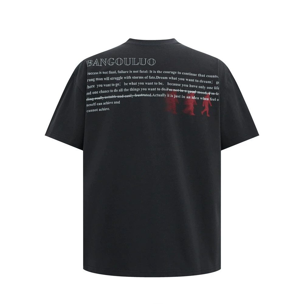 Vintage Men's American loose silhouette print casual t-shirt Size US M / EU 48-50 / 2 - 2 Thumbnail
