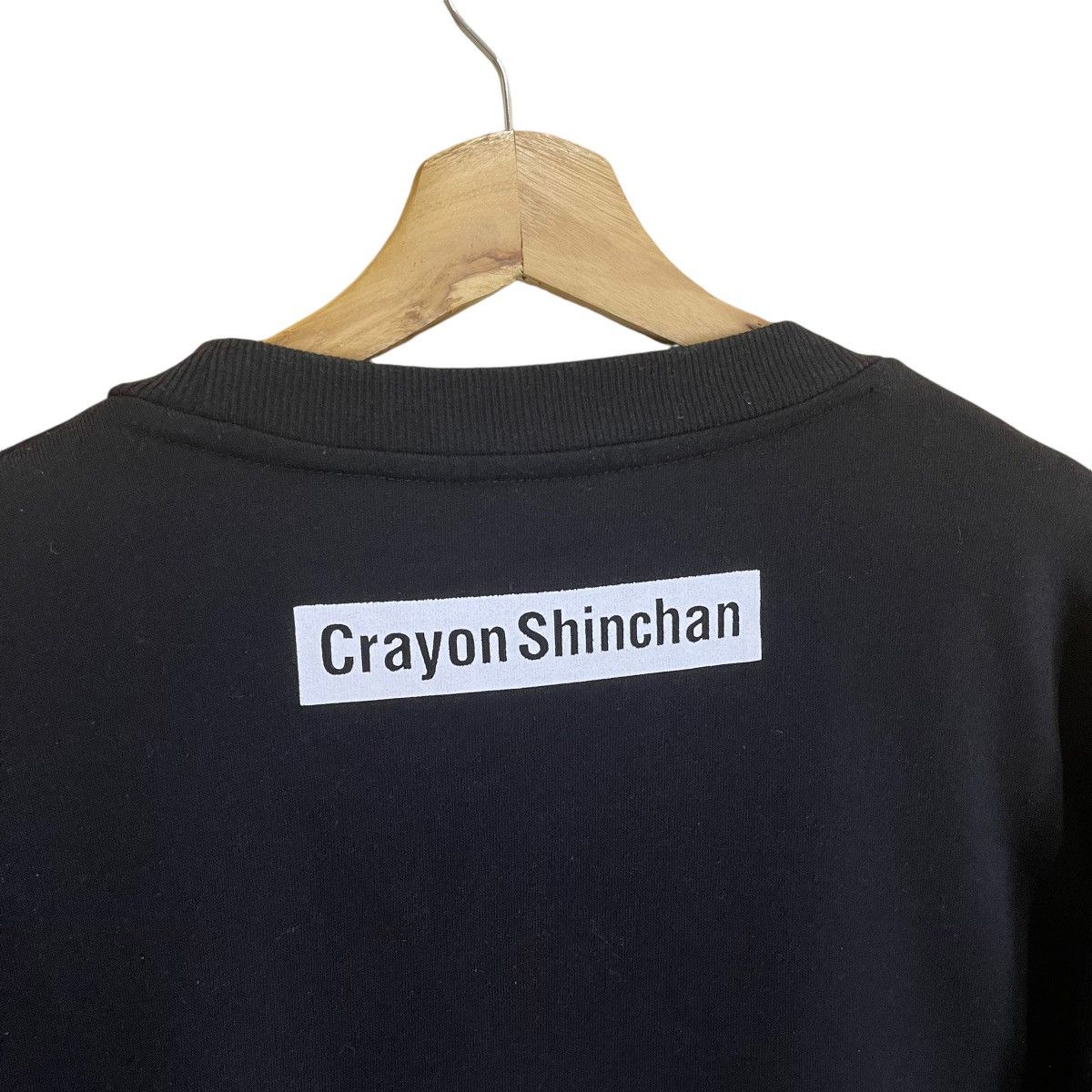 Anime Crayon Shin Chan Big Logo Sweatshirt Size XXL Size US XL / EU 56 / 4 - 9 Thumbnail