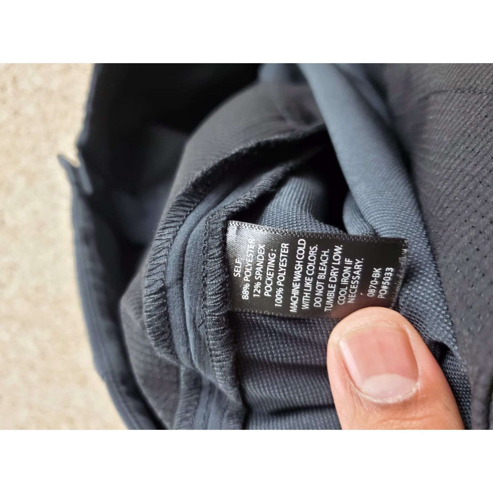 Vintage Betabrand Pants Mens 34X34 Black Chino Straight Leg Stretch Pockets Size US 34 / EU 50 - 6 Thumbnail