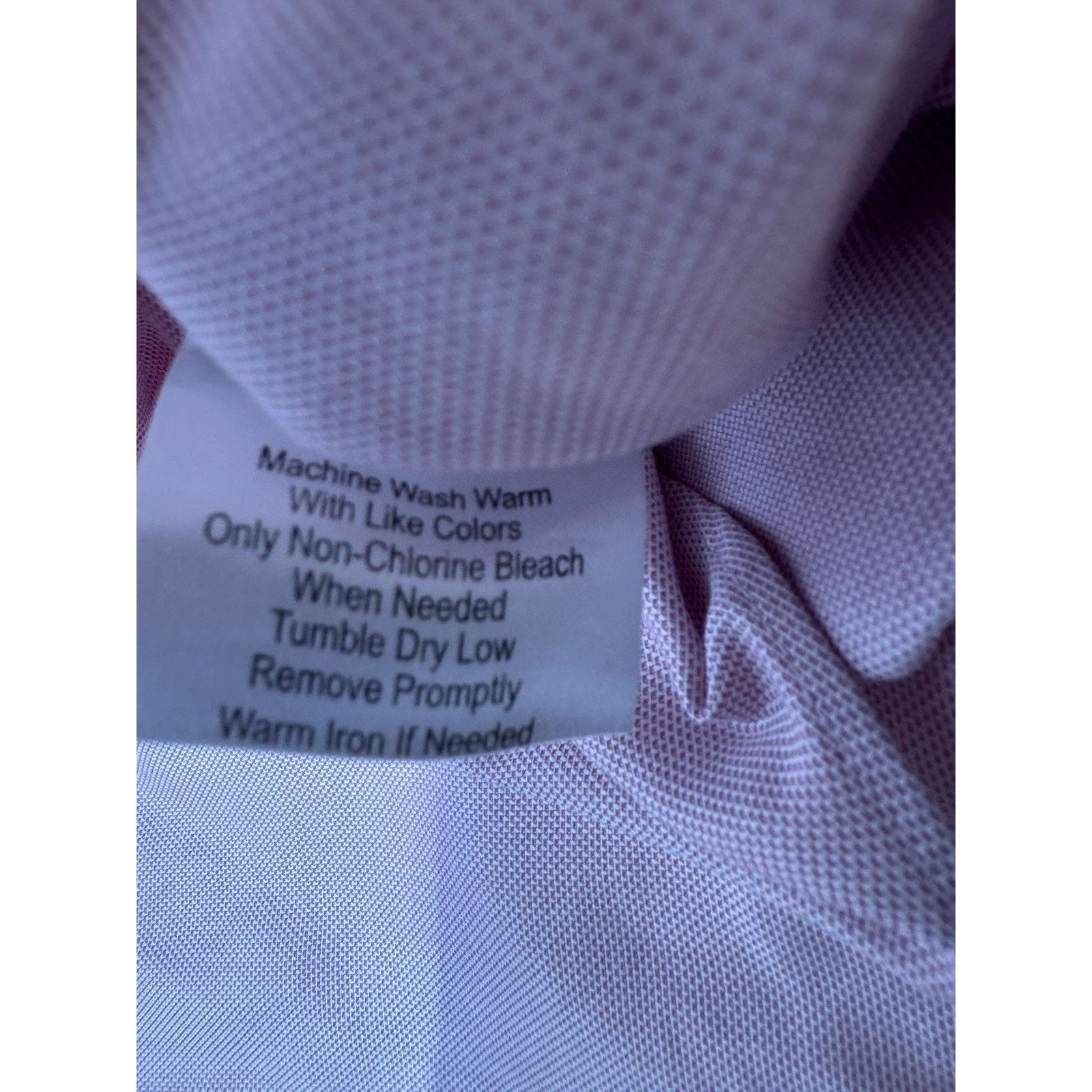 Joseph Abboud Joseph Abboud Button Up Shirt Mens 17.5 Lavender Egyptian Size US L / EU 52-54 / 3 - 8 Thumbnail