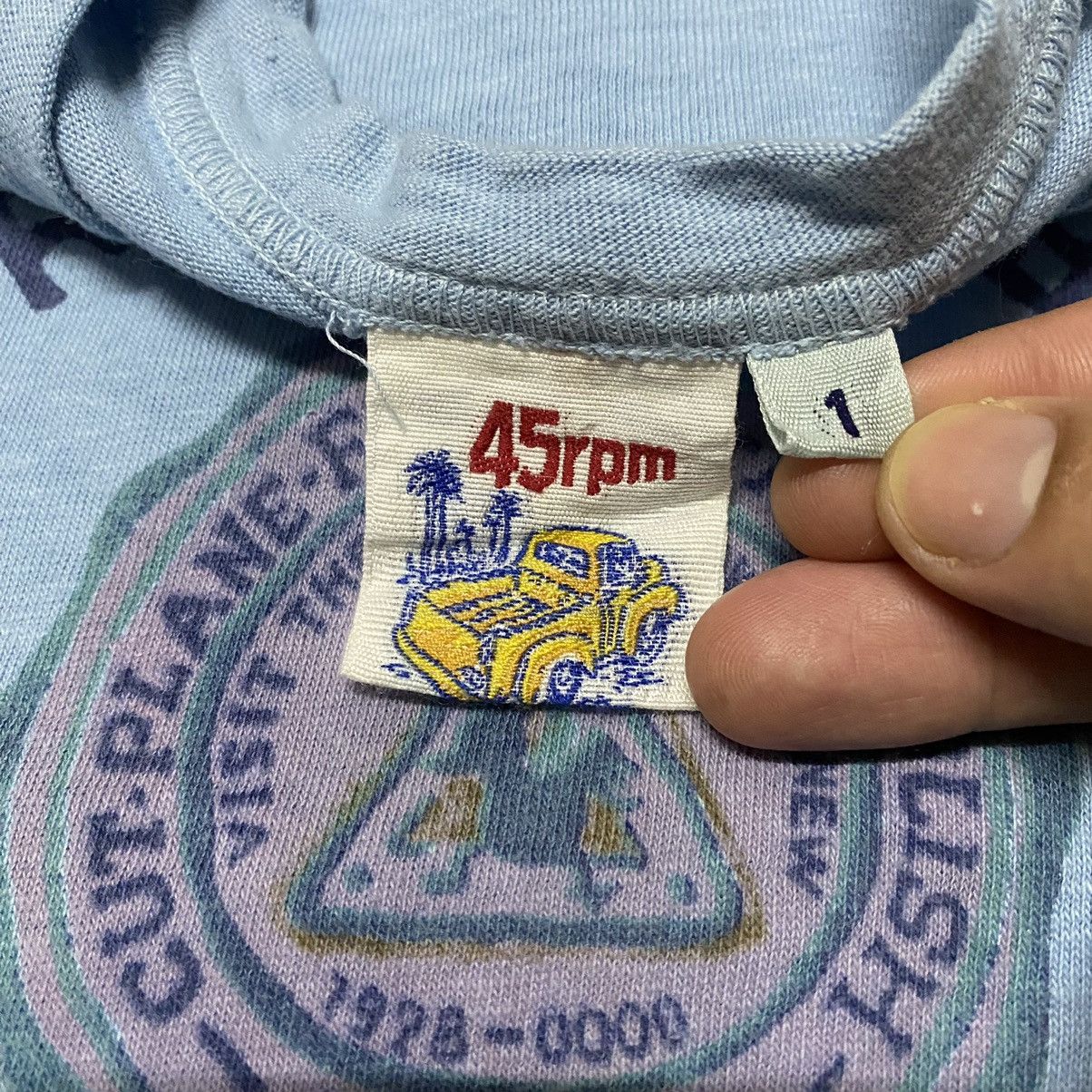 45rpm × Japanese Brand VINTAGE 45rpm PROGRESS BY DAYS & MONTH T SHIRT Size US S / EU 44-46 / 1 - 3 Thumbnail