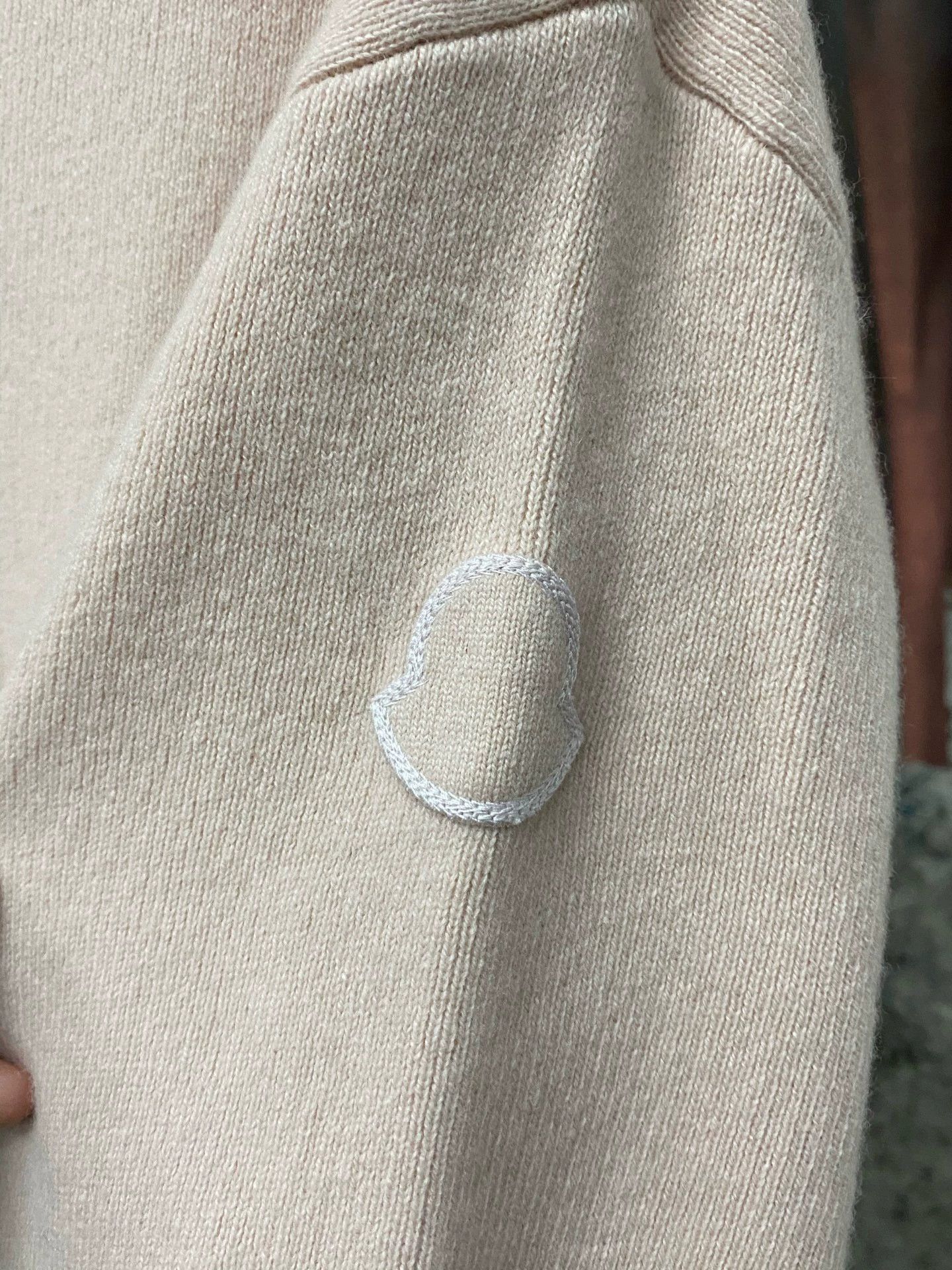 Moncler Moncler Wmns Sakura Pink Hooded Wool-Cashmere Cardigan Size L / US 10 / IT 46 - 5 Thumbnail