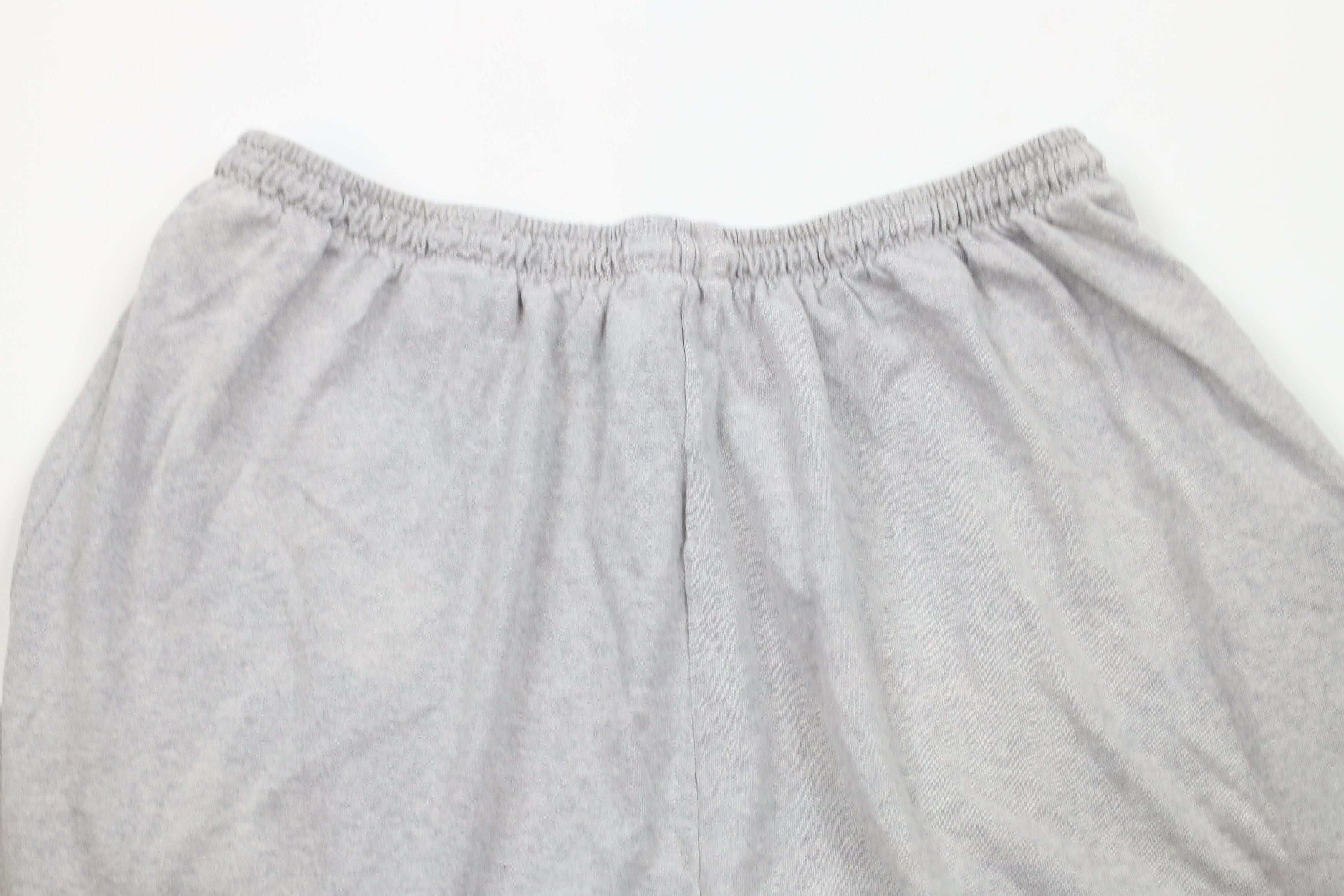Champion × Vintage Vintage 90s Champion Out Above Knee Shorts Heather Gray Size US 36 / EU 52 - 11 Thumbnail