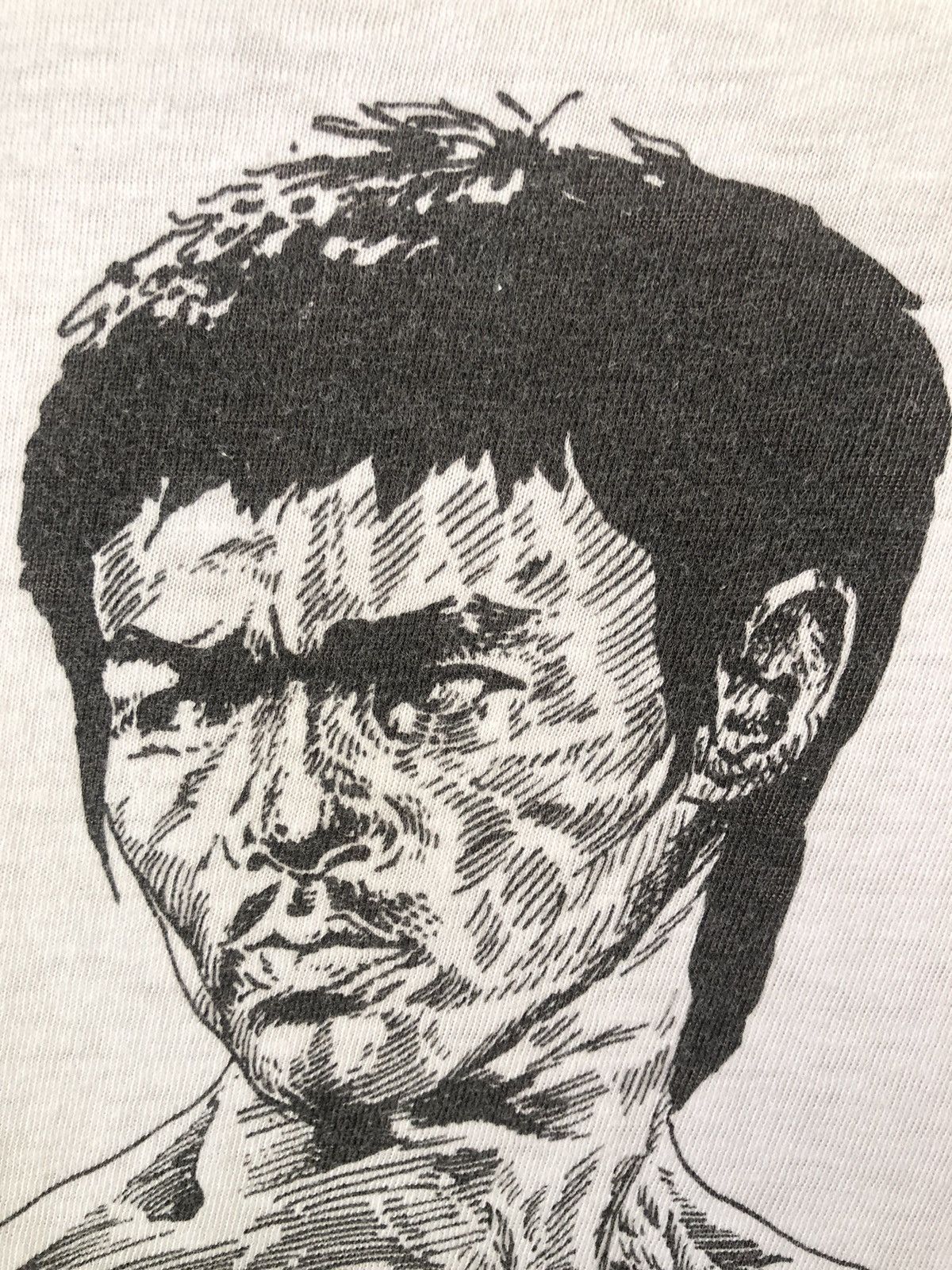 Vintage Vintage 80s GAME OF DEATH Bruce Lee Movie Size US L / EU 52-54 / 3 - 4 Thumbnail