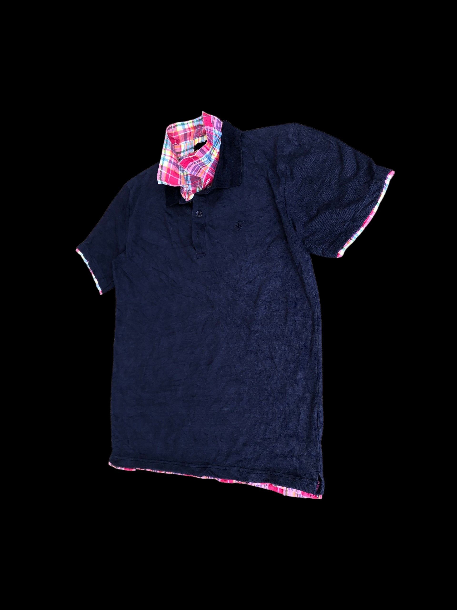 If Six Was Nine 2000s Double Layer Collar Chatty Vkei Style Size US M / EU 48-50 / 2 - 3 Thumbnail