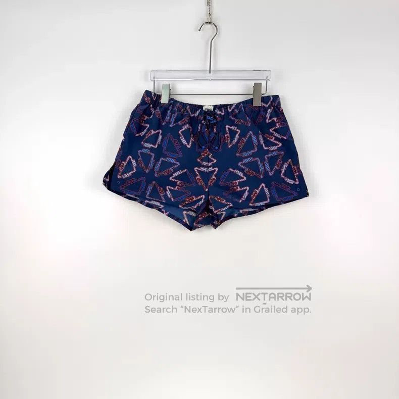 Hermes Hermes Blue Full Logo Drawstring Shorts Size 25" / US 0 / IT 36 - 3 Thumbnail