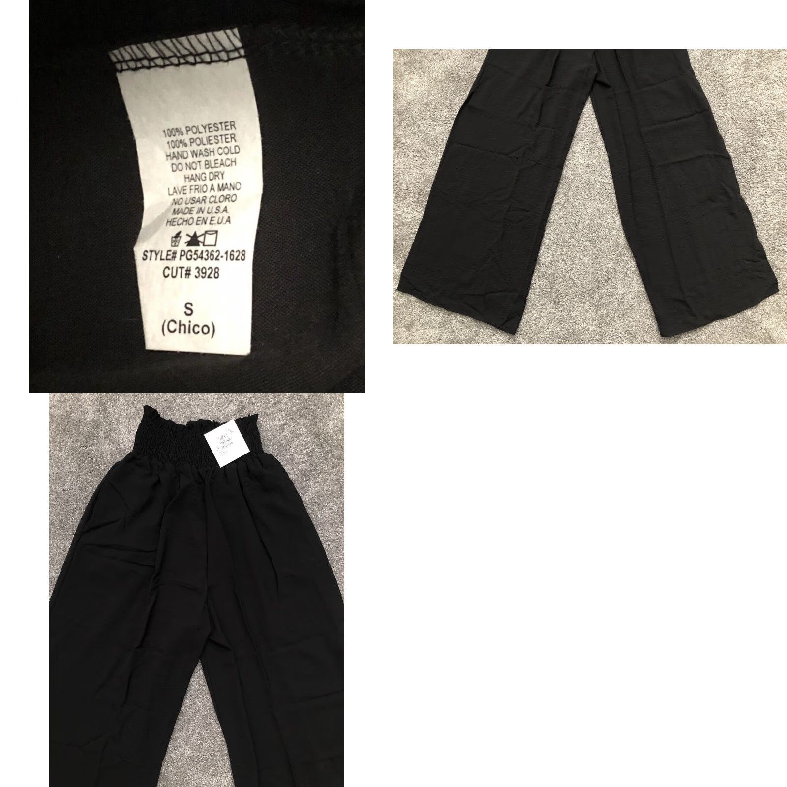 Vintage ee:some Pants Women S Black Stretch Pockets Pull On Solid Pockets, Stretch City, Geek, Hipster, Preppy NWT MSRP 6.95 Size 28" / US 6 / IT 42 - 9 Thumbnail