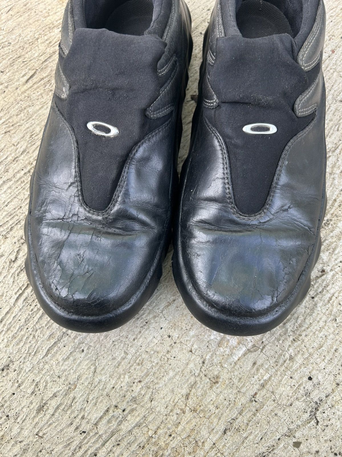 Oakley × Vintage Oakley Factory Team Black Ostrich Shoes Size US 10 / EU 43 - 2 Thumbnail