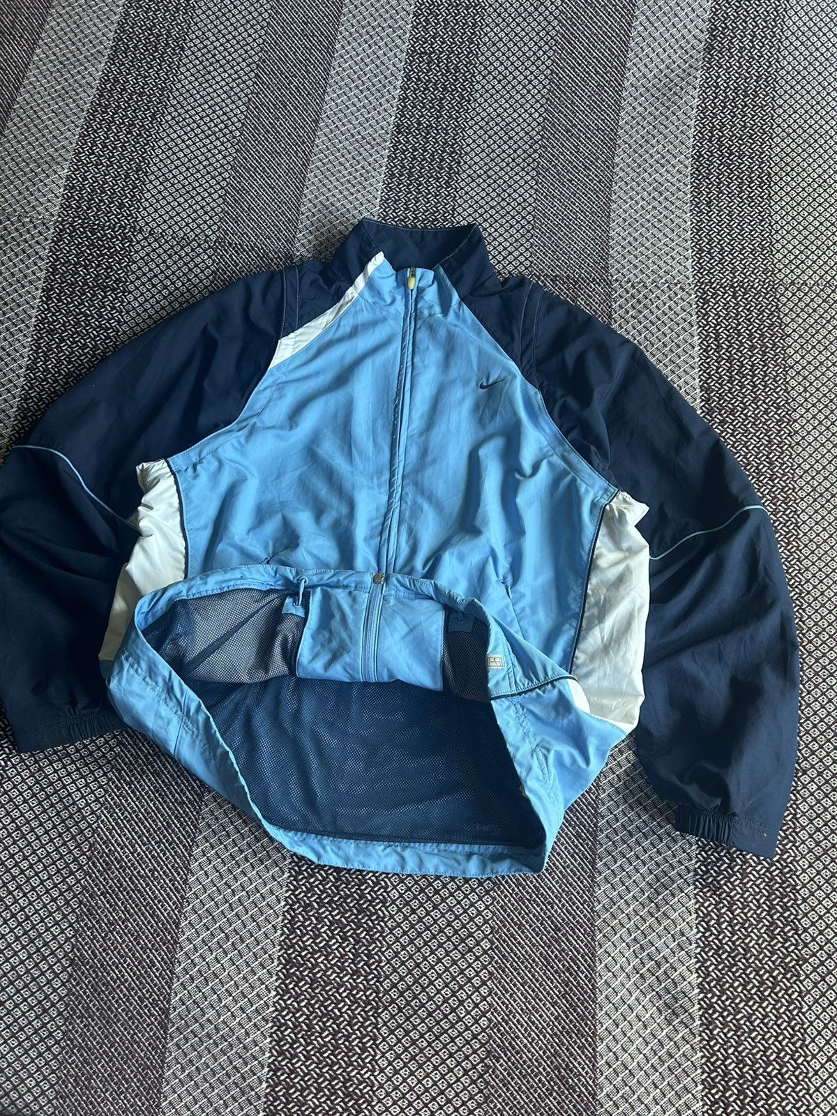 Nike Vintage Nike 2 in 1 Jacket & Vest Drill Style Streetwear L Size US L / EU 52-54 / 3 - 8 Thumbnail