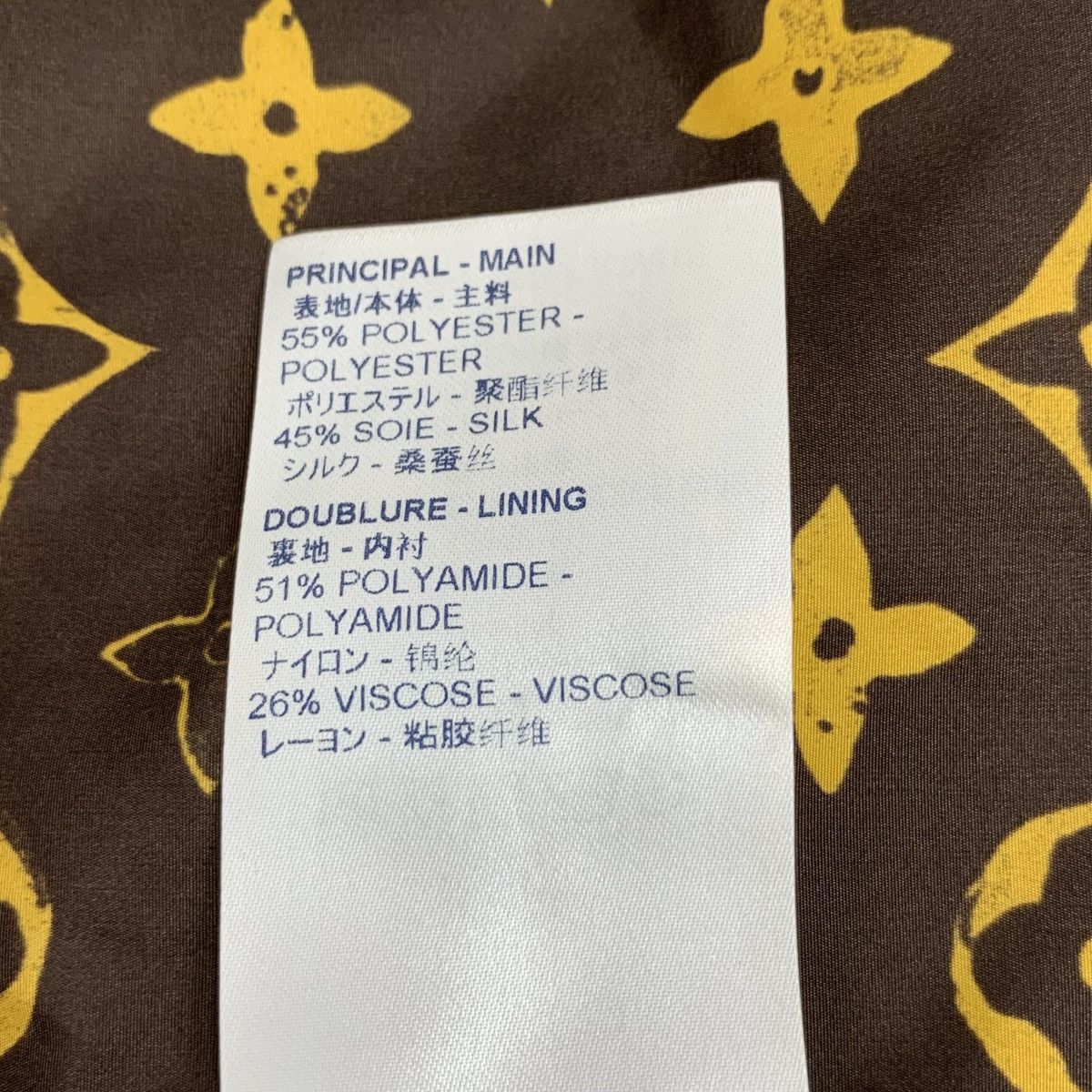 Louis Vuitton Louis Vuitton jacket with dark brown logo print Size XS / US 0-2 / IT 36-38 - 9 Thumbnail