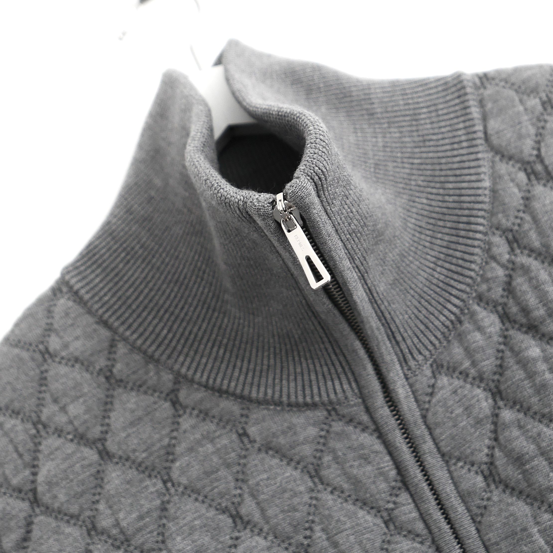 Hermes Hermes Quilted Sleeveless Gilet Vest Grey Zip Jacket Size XS / US 0-2 / IT 36-38 - 2 Thumbnail