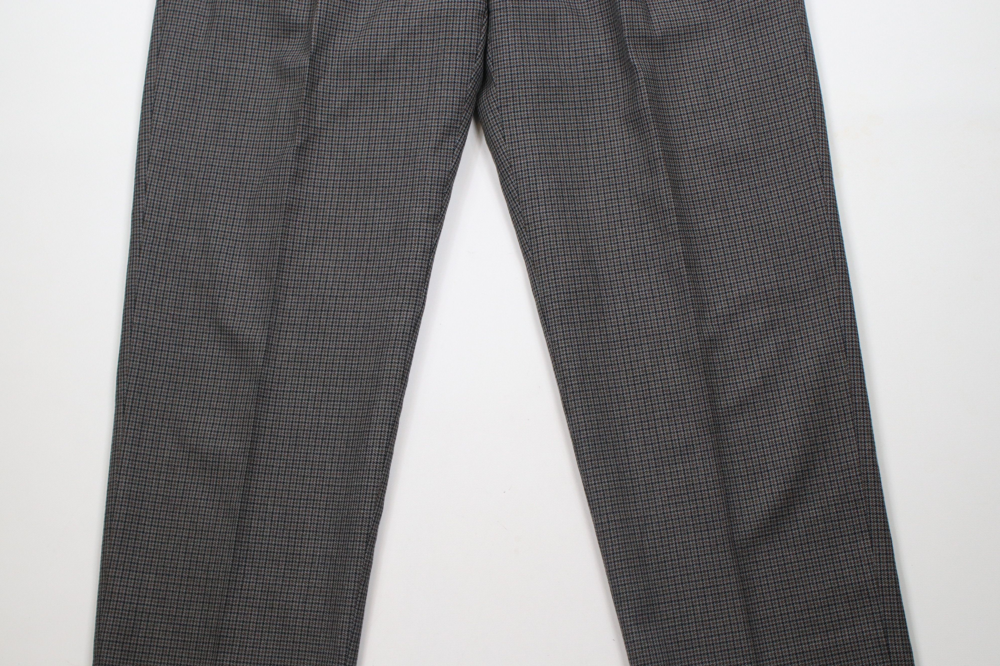 Vintage Vintage 90s Streetwear Wide Leg Chino Pants Houndstooth USA Size US 36 / EU 52 - 3 Thumbnail