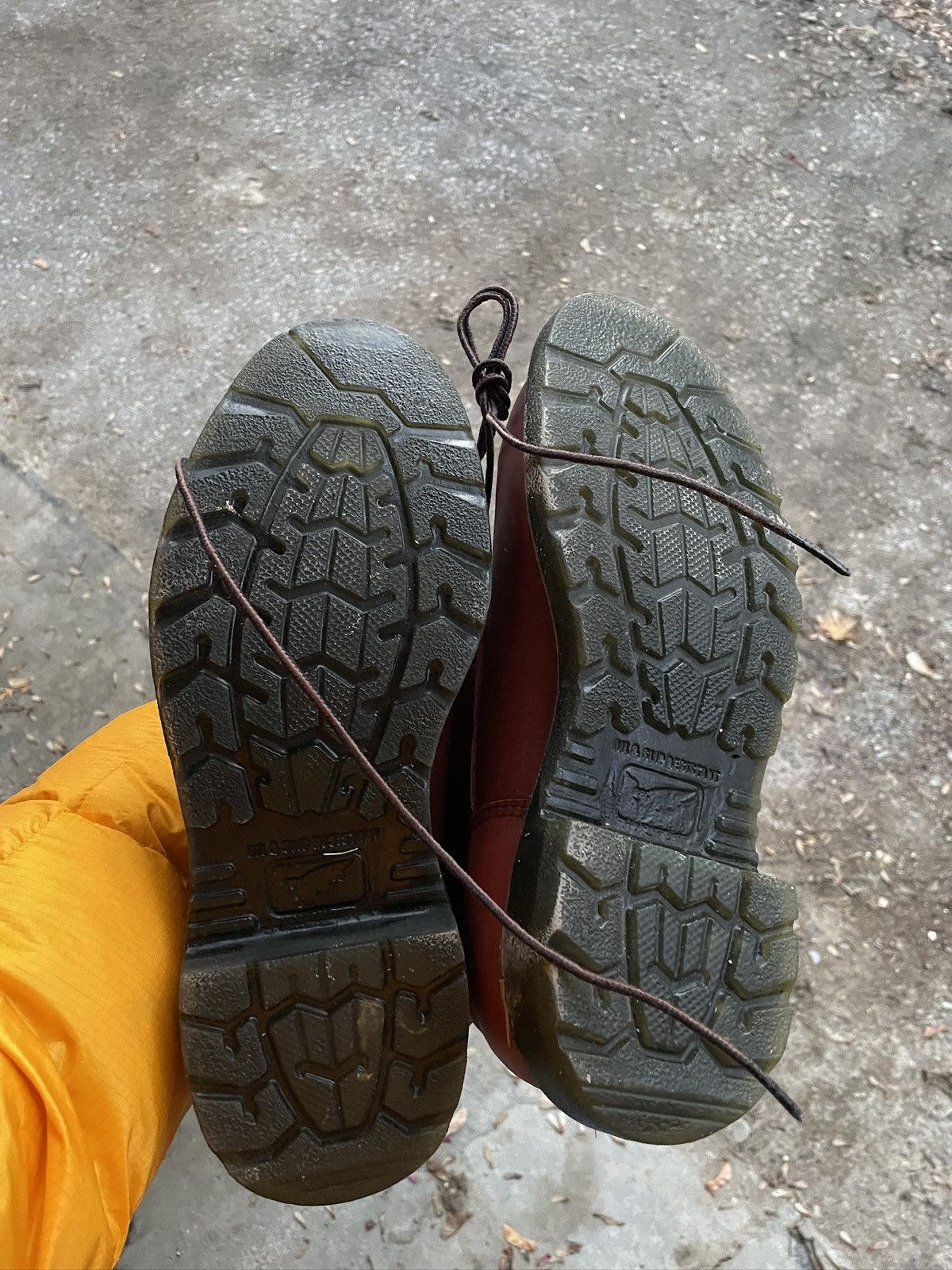 Red Wing 🥾 Vintage NWT Red Wing 3508 Boots USA Made Leather Red Japan Size US 9 / EU 42 - 4 Thumbnail