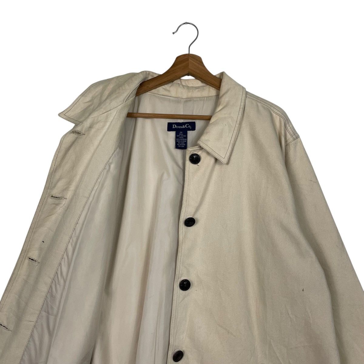 Denim & Co. Denim & Co Overcoat Size US XL / EU 56 / 4 - 12 Thumbnail
