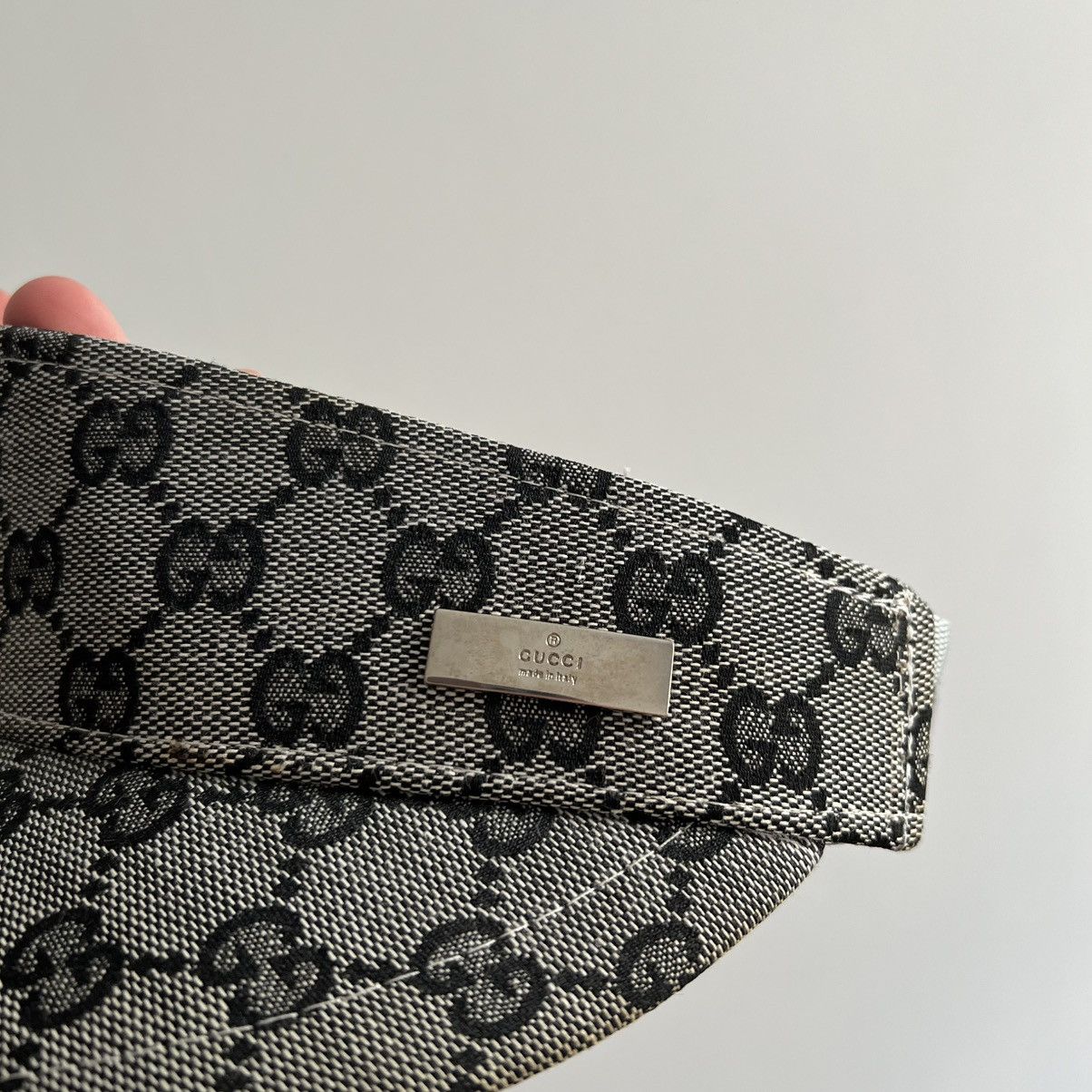 Gucci Gucci 90s GG Monogram Rare Biege Sun Visior - Cap Size ONE SIZE - 3 Thumbnail