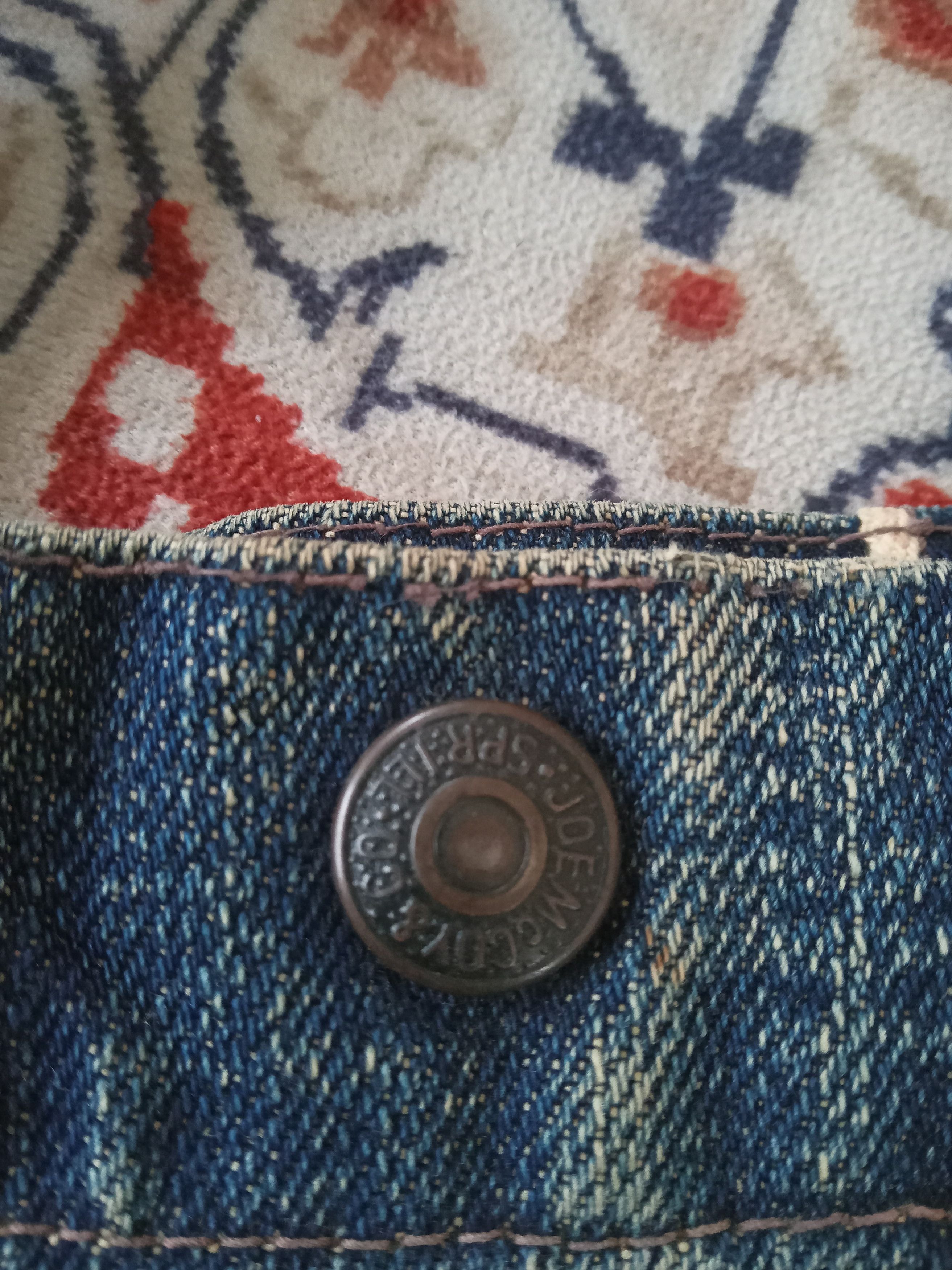 Vintage Vintage Joe McCoy Selvedge Denim Small Tote Bag Size ONE SIZE - 3 Thumbnail