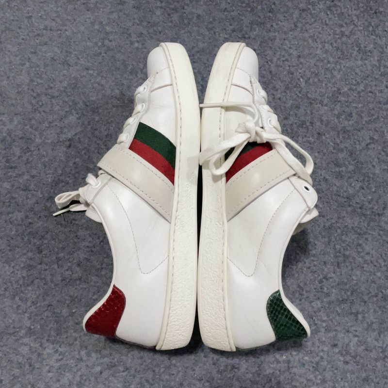 Gucci Gucci Leather Casual Fashion Sneakers -2508 Size US 9.5 / EU 42-43 - 7 Thumbnail