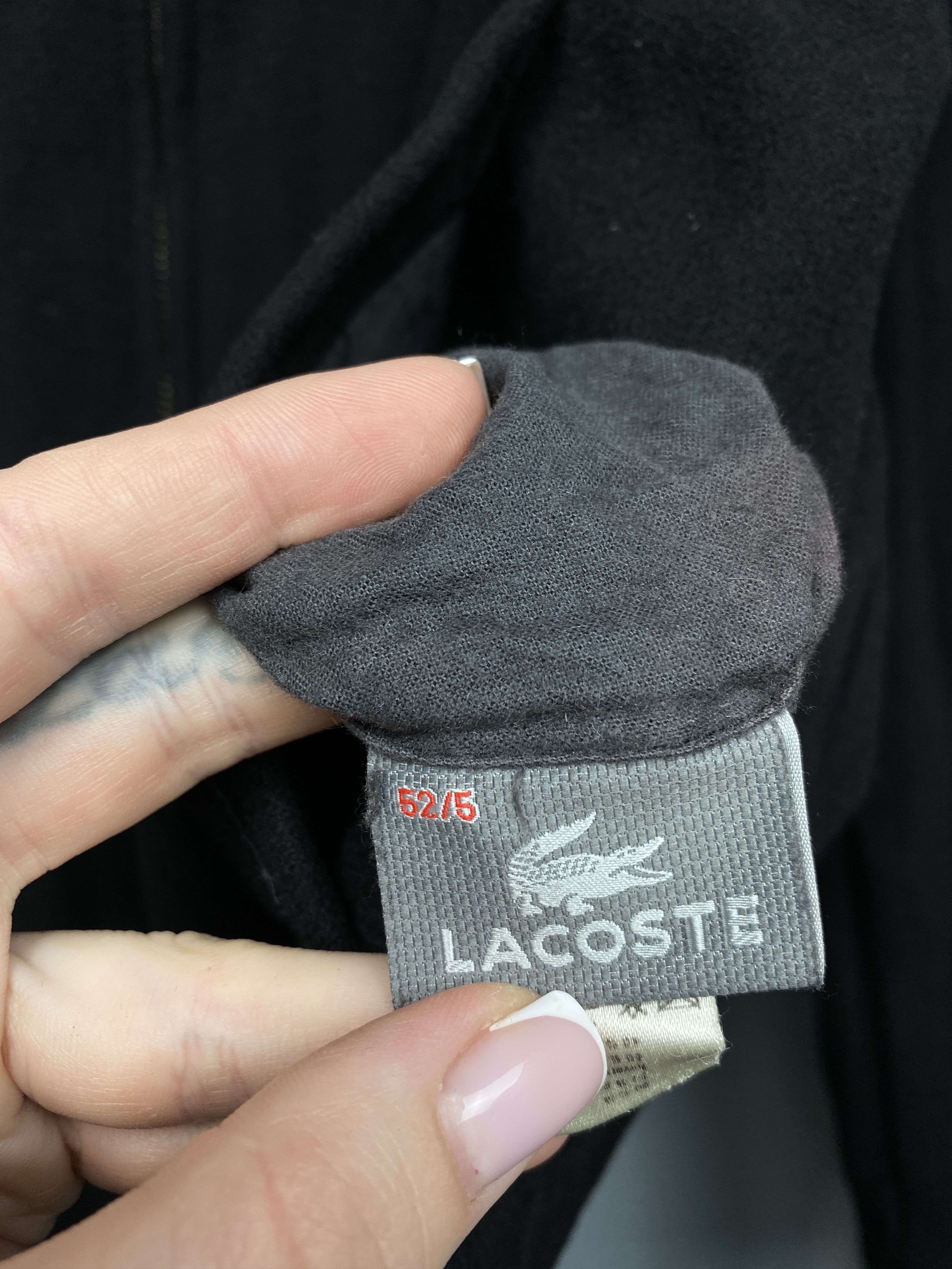 Lacoste Lacoste Vintage Mens Reversible Wool Coat Jacket Size US L / EU 52-54 / 3 - 4 Thumbnail