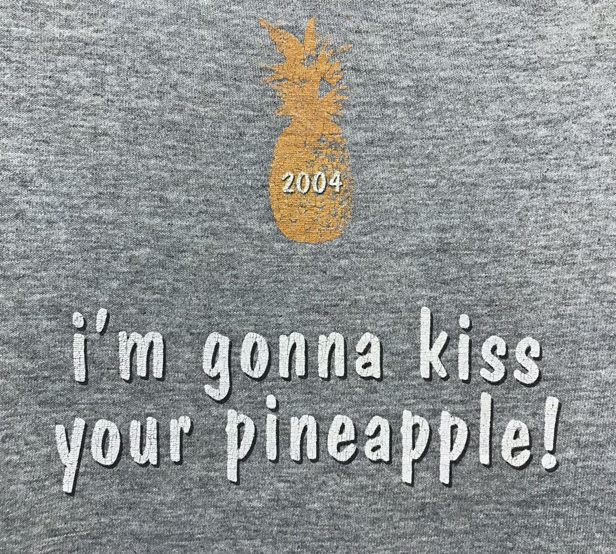 Band Tees × Hanes Vintage The B-52’s i’m gonna kiss your pineapple Shirt Size US L / EU 52-54 / 3 - 4 Thumbnail